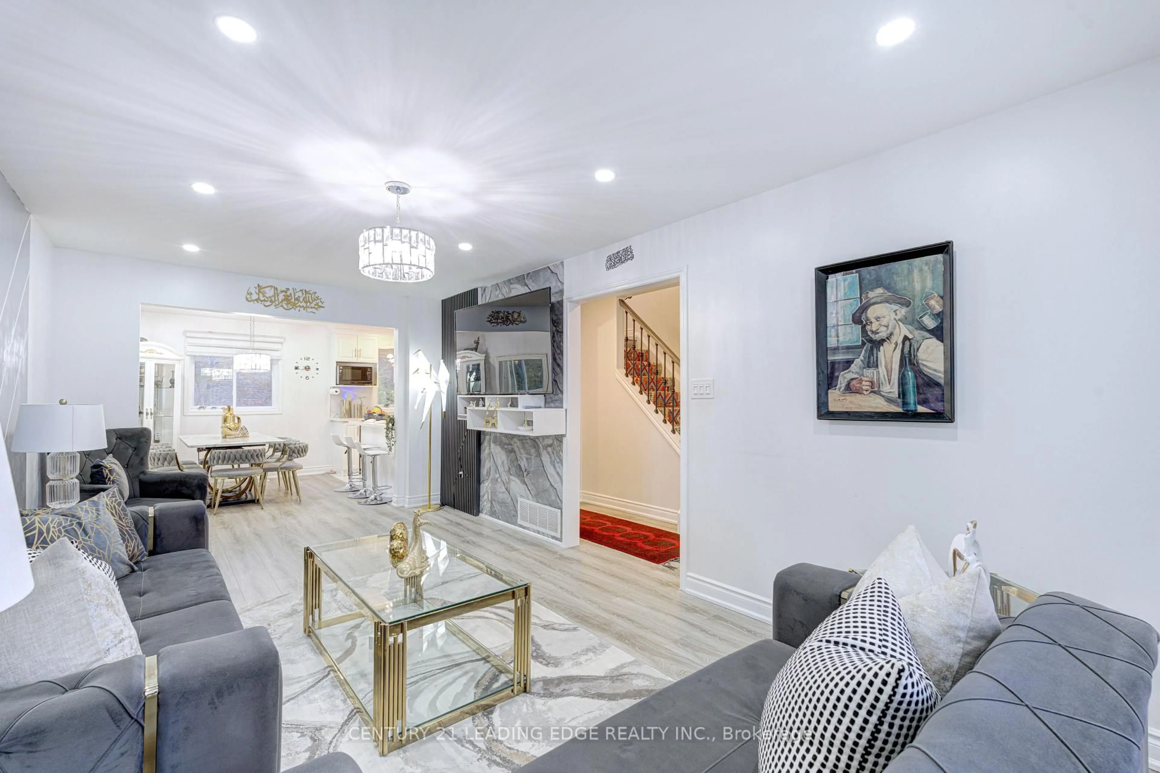 Living room with furniture, unknown for 81 Brookmill Blvd #41, Toronto Ontario M1W 2H3