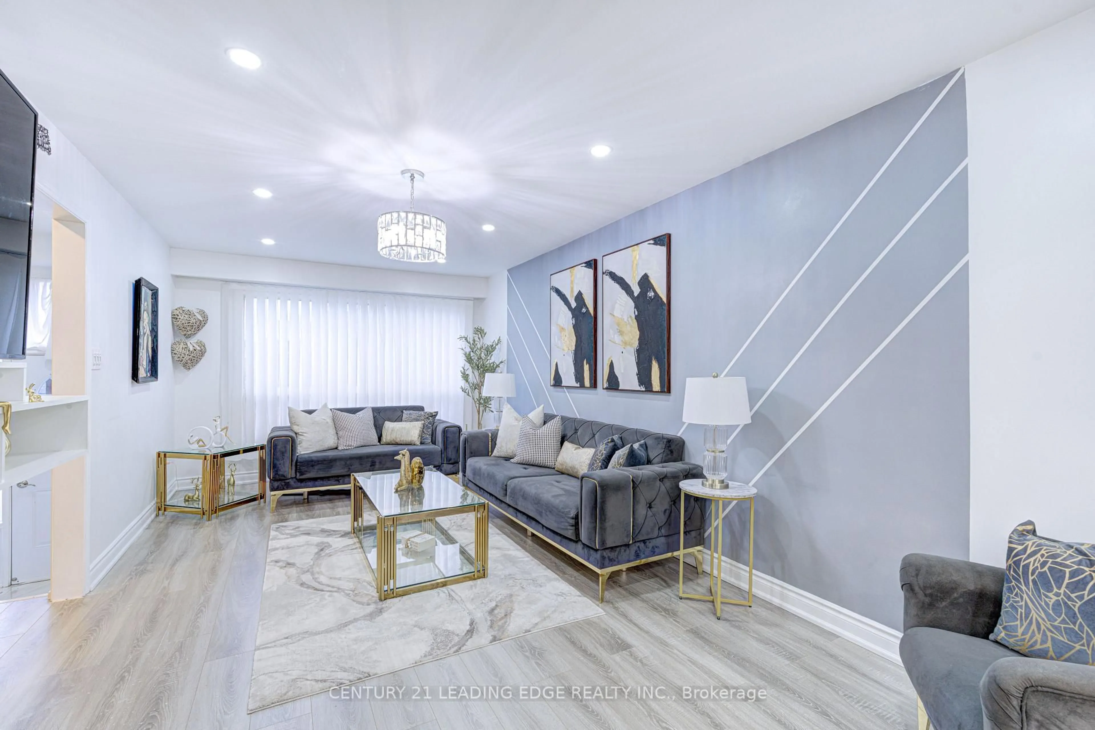 Living room with furniture, unknown for 81 Brookmill Blvd #41, Toronto Ontario M1W 2H3