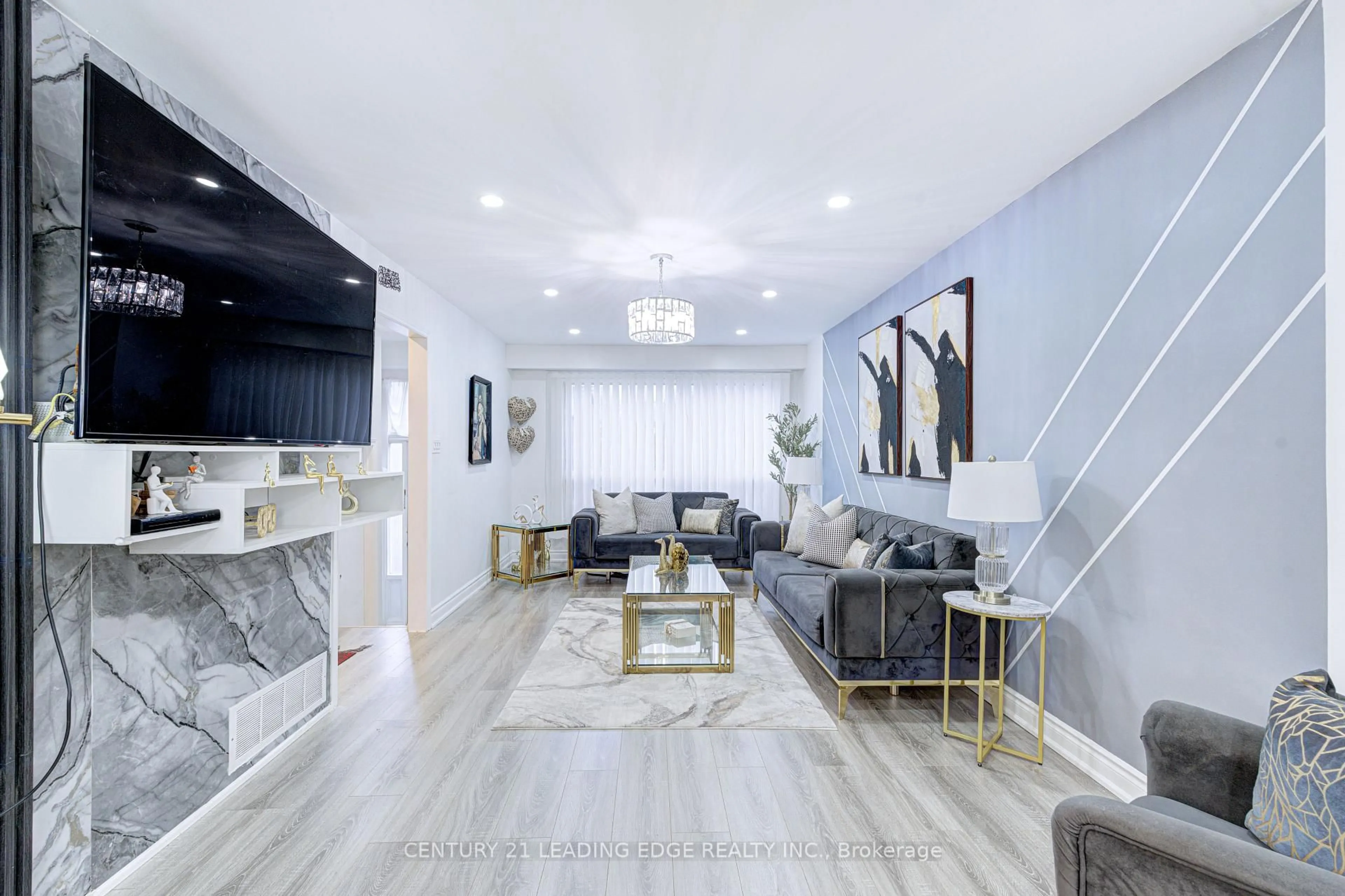 Living room with furniture, unknown for 81 Brookmill Blvd #41, Toronto Ontario M1W 2H3