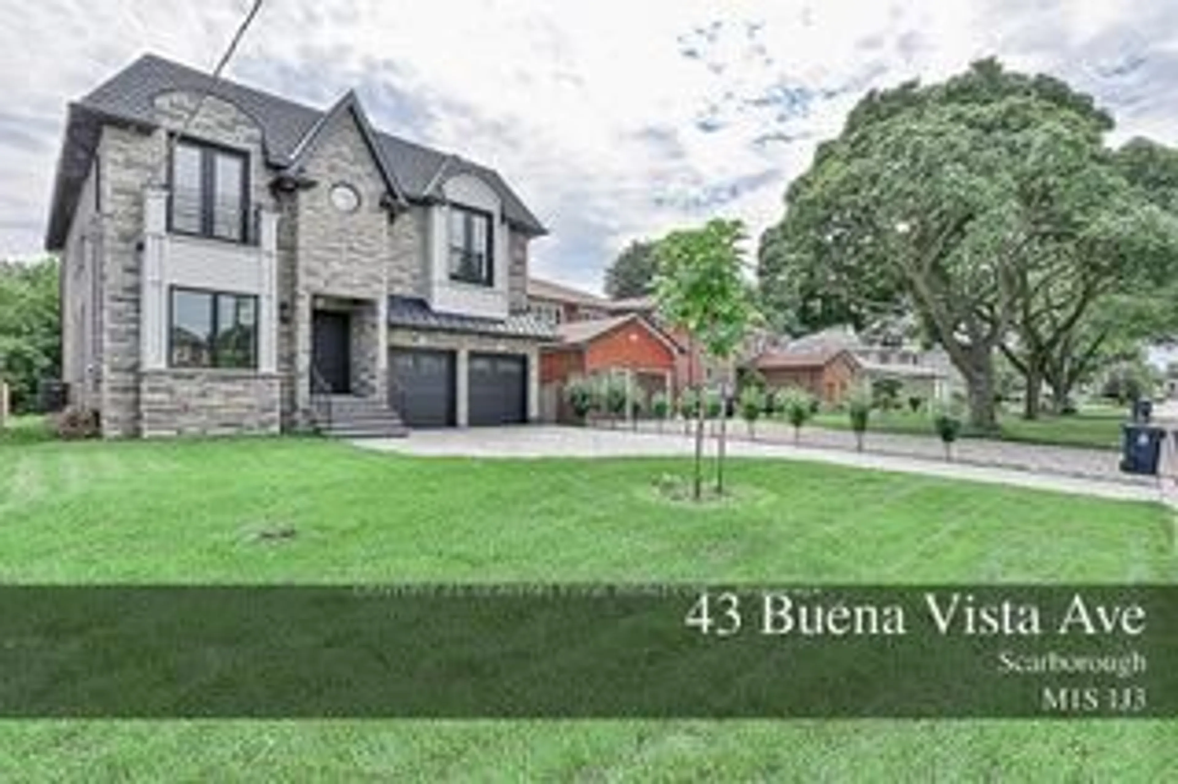 Home with brick exterior material, street for 43 Buena Vista Ave, Toronto Ontario M1S 1J3