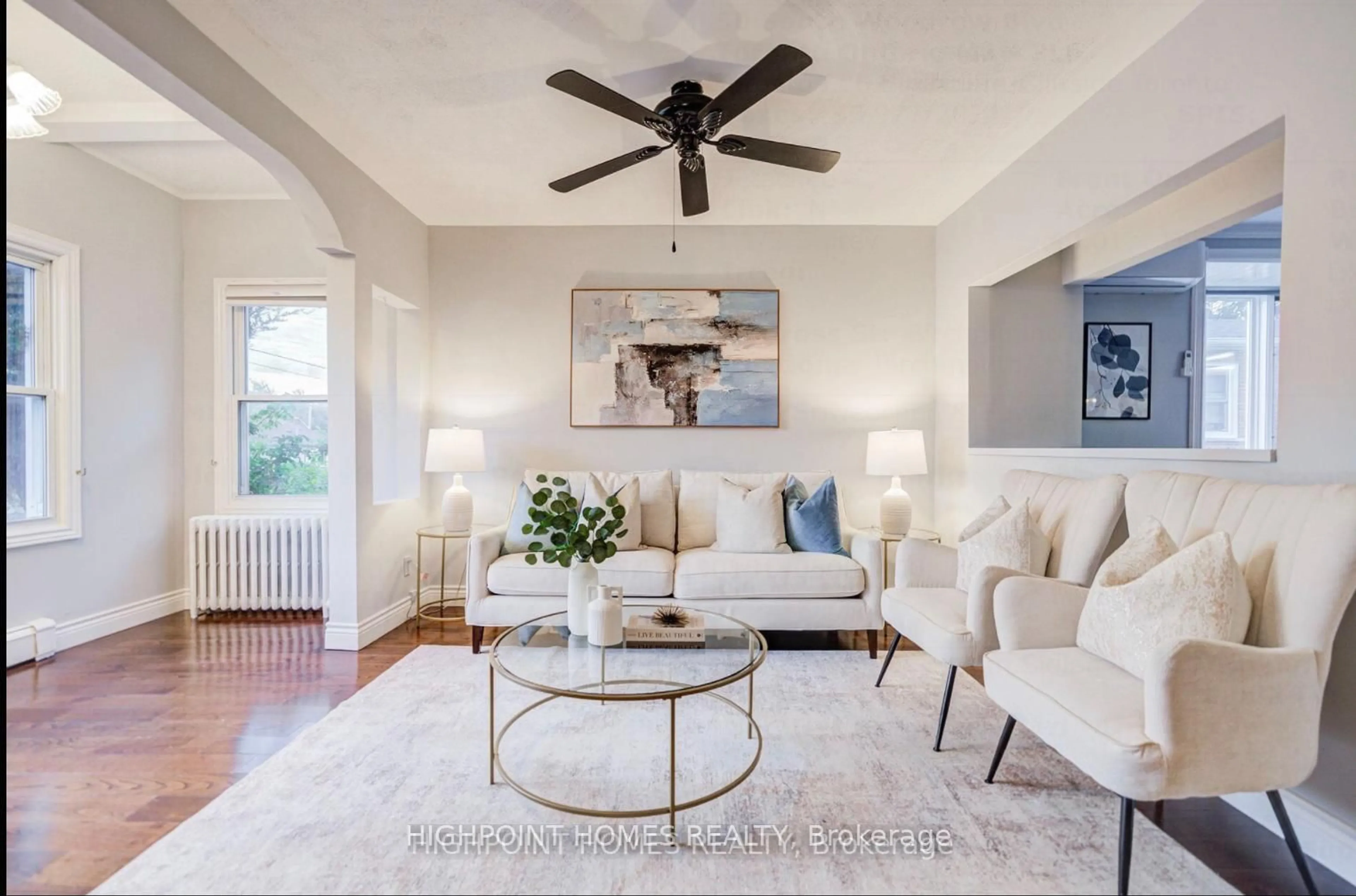 Living room with furniture, unknown for 50 South Woodrow Blvd, Toronto Ontario M1N 3L6