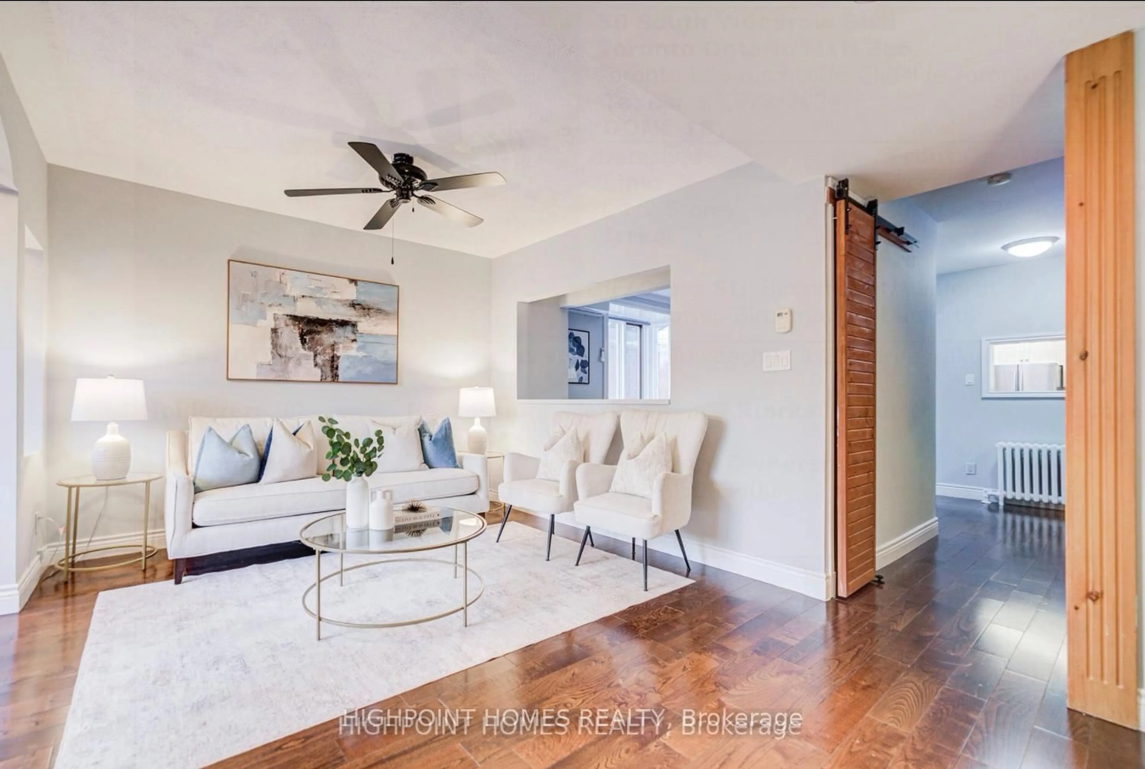 Living room with furniture, unknown for 50 South Woodrow Blvd, Toronto Ontario M1N 3L6