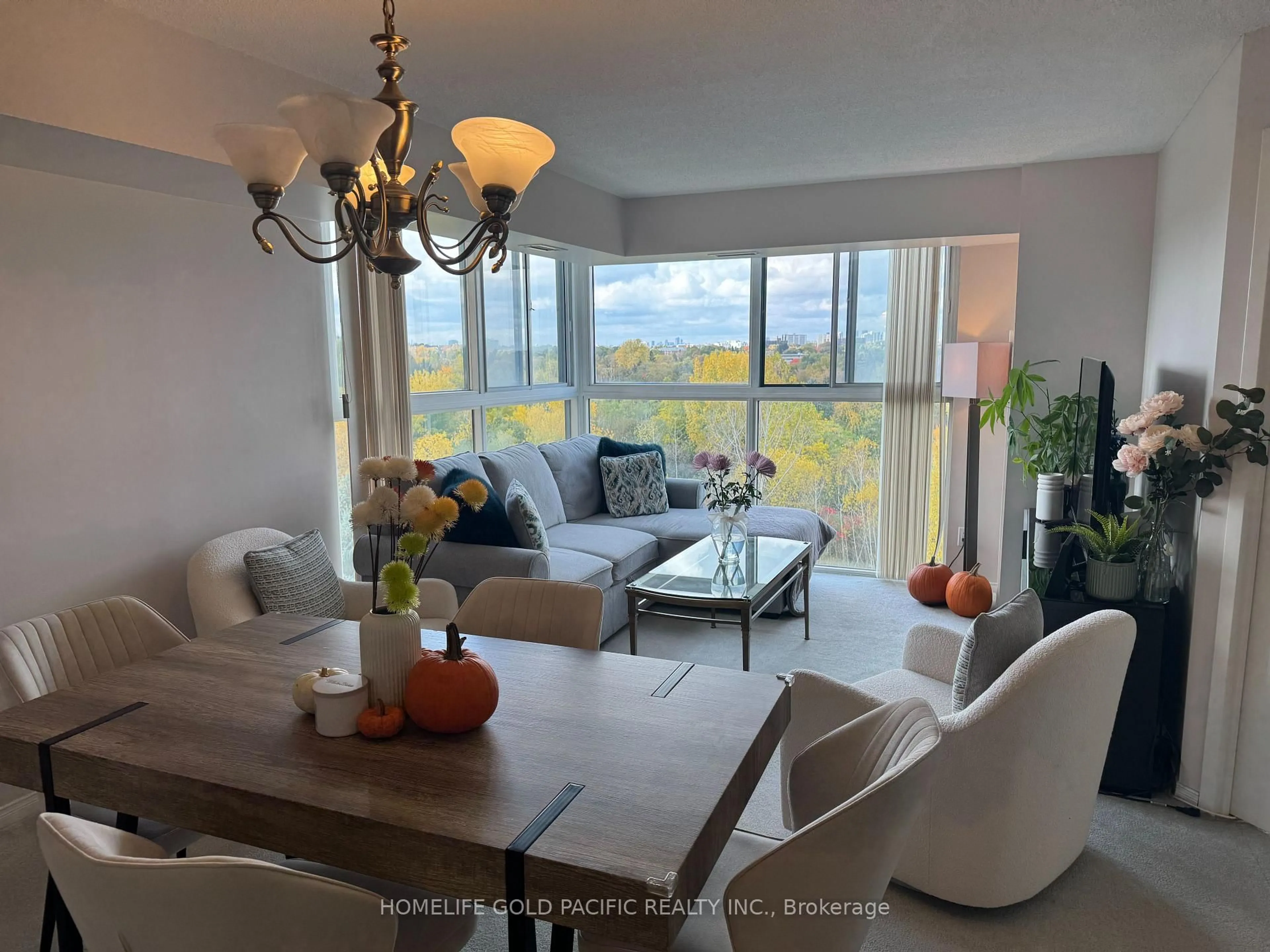 Living room with furniture, unknown for 90 Dale Ave #909, Toronto Ontario M1J 3N4