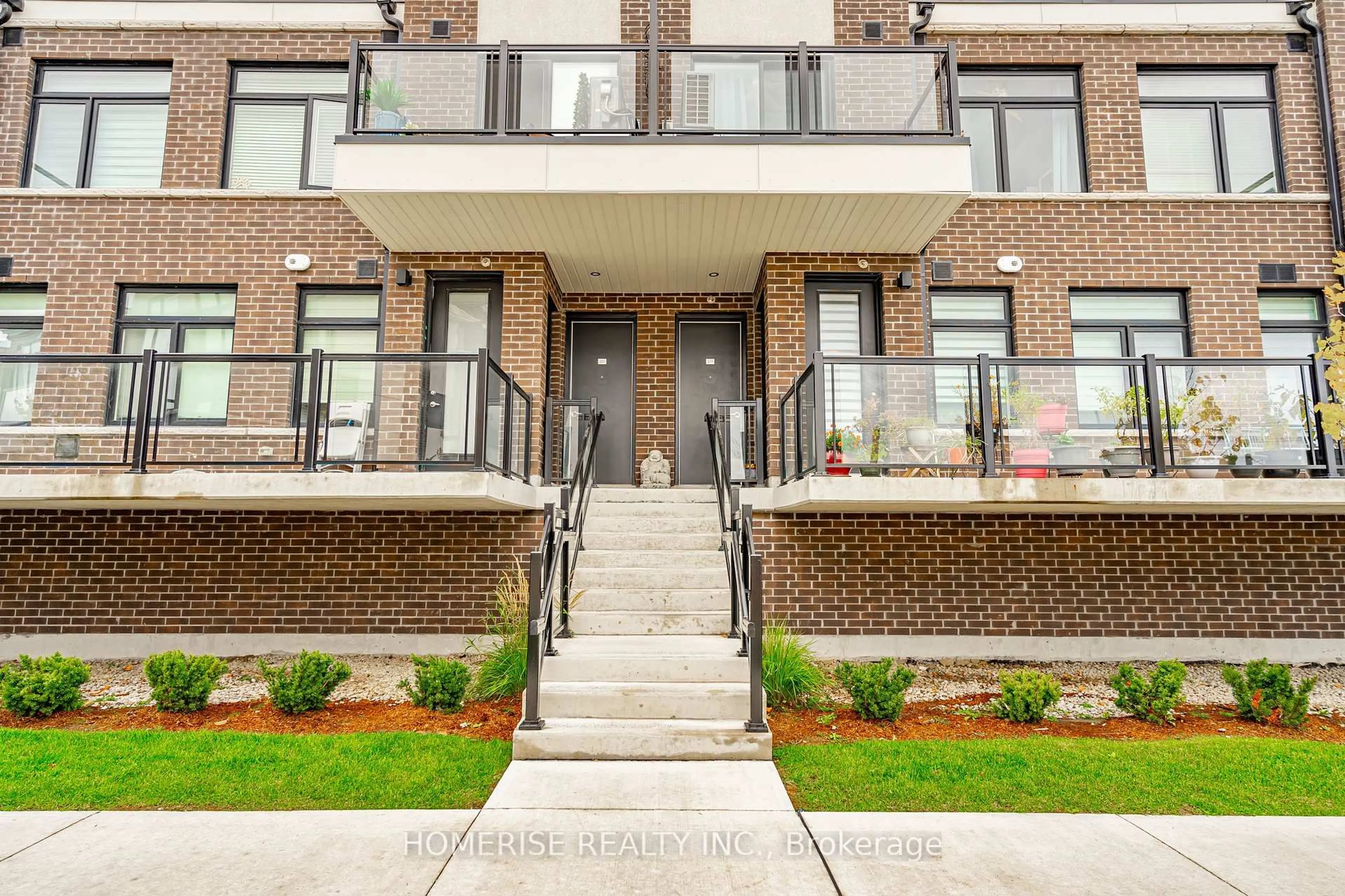 Home with brick exterior material, street for 755 Omega Dr #218, Pickering Ontario L1V 0H1