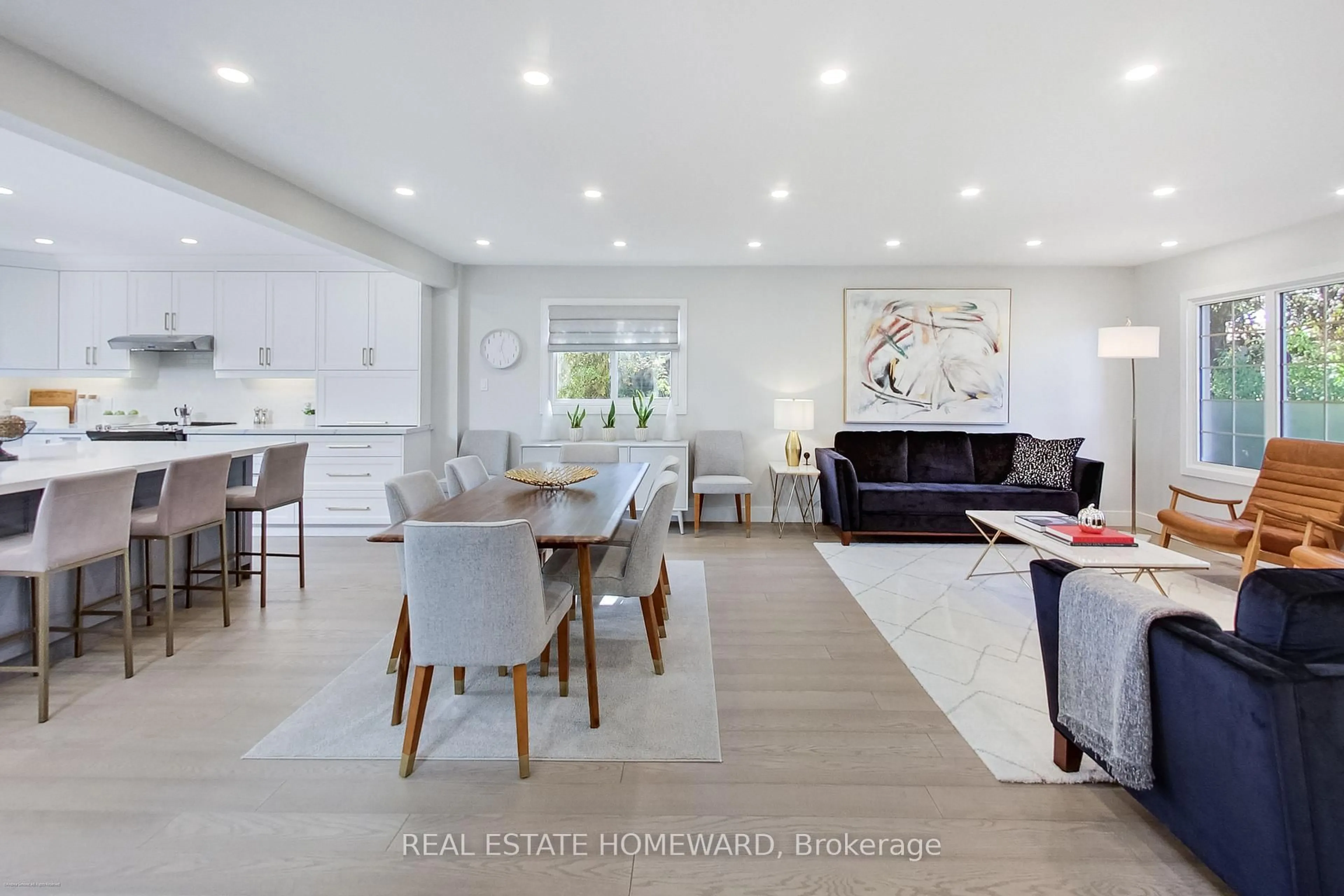 Open concept kitchen, unknown for 27 Sari Cres, Toronto Ontario M1E 4W3