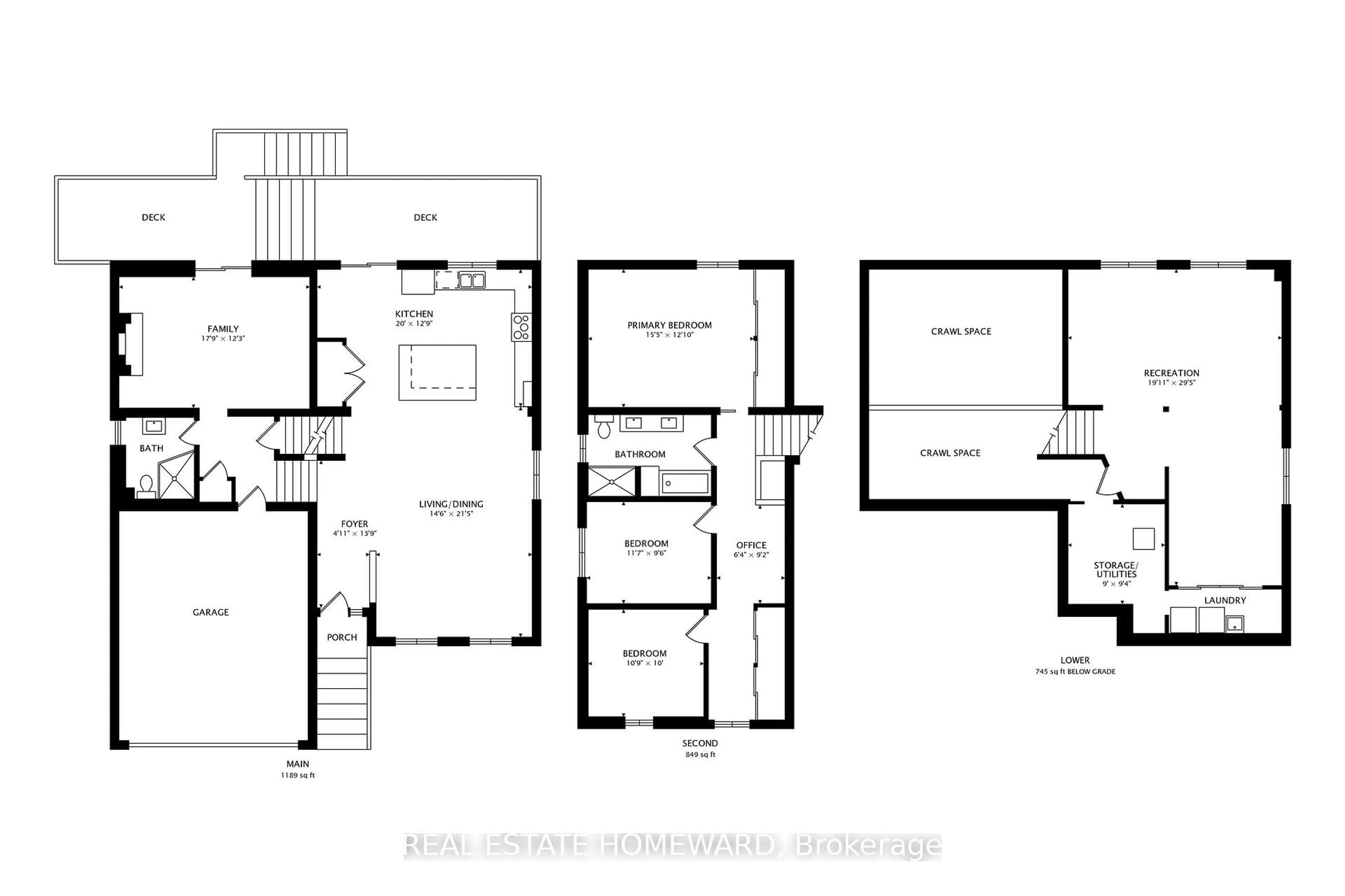Floor plan for 27 Sari Cres, Toronto Ontario M1E 4W3