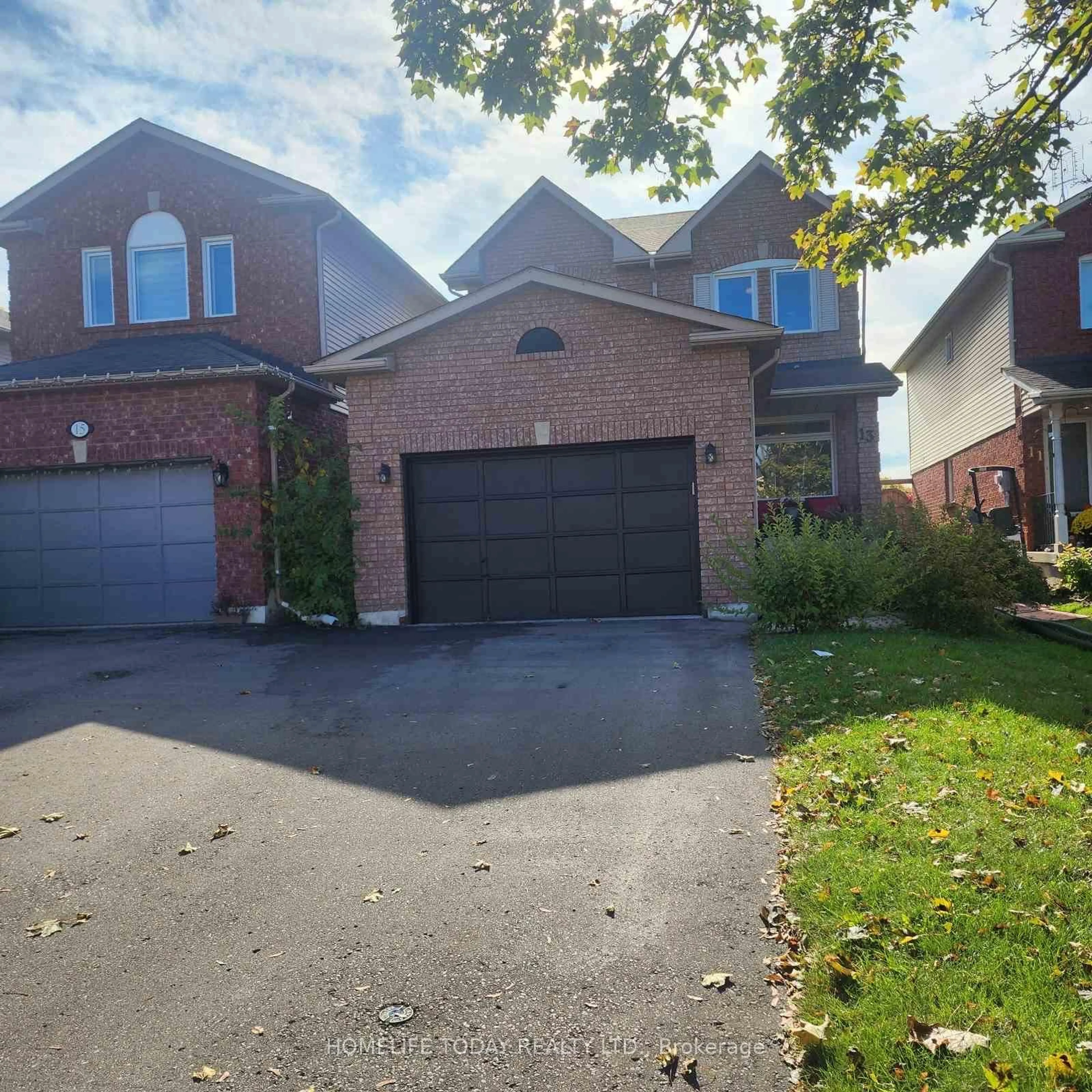 Home with brick exterior material, street for 13 Prestonway Dr, Clarington Ontario L1C 4S8