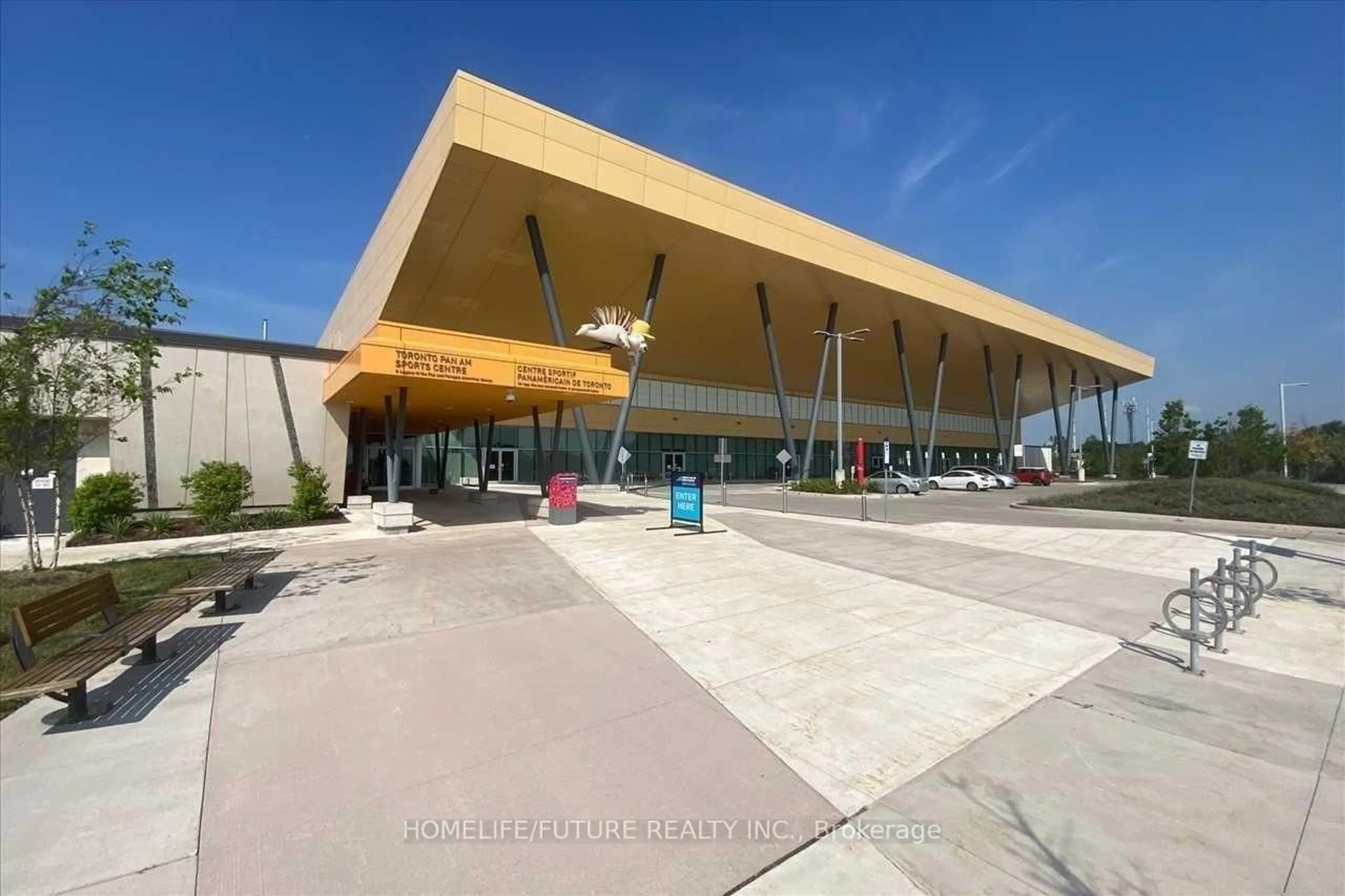 Indoor foyer for 100 Mornelle Crt #2085, Toronto Ontario M1E 4X2