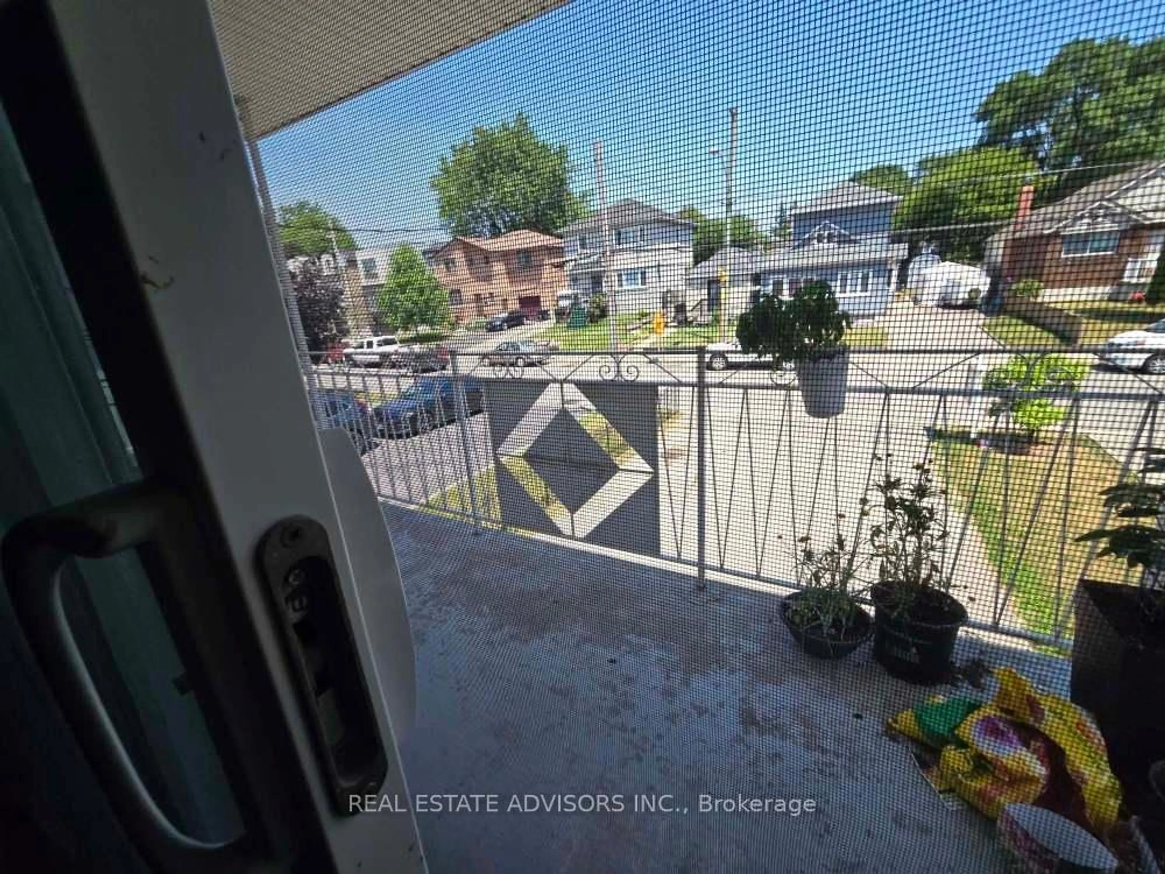 A pic from outside/outdoor area/front of a property/back of a property/a pic from drone, city buildings view from balcony for 56 Jeavons Ave, Toronto Ontario M1K 1T2