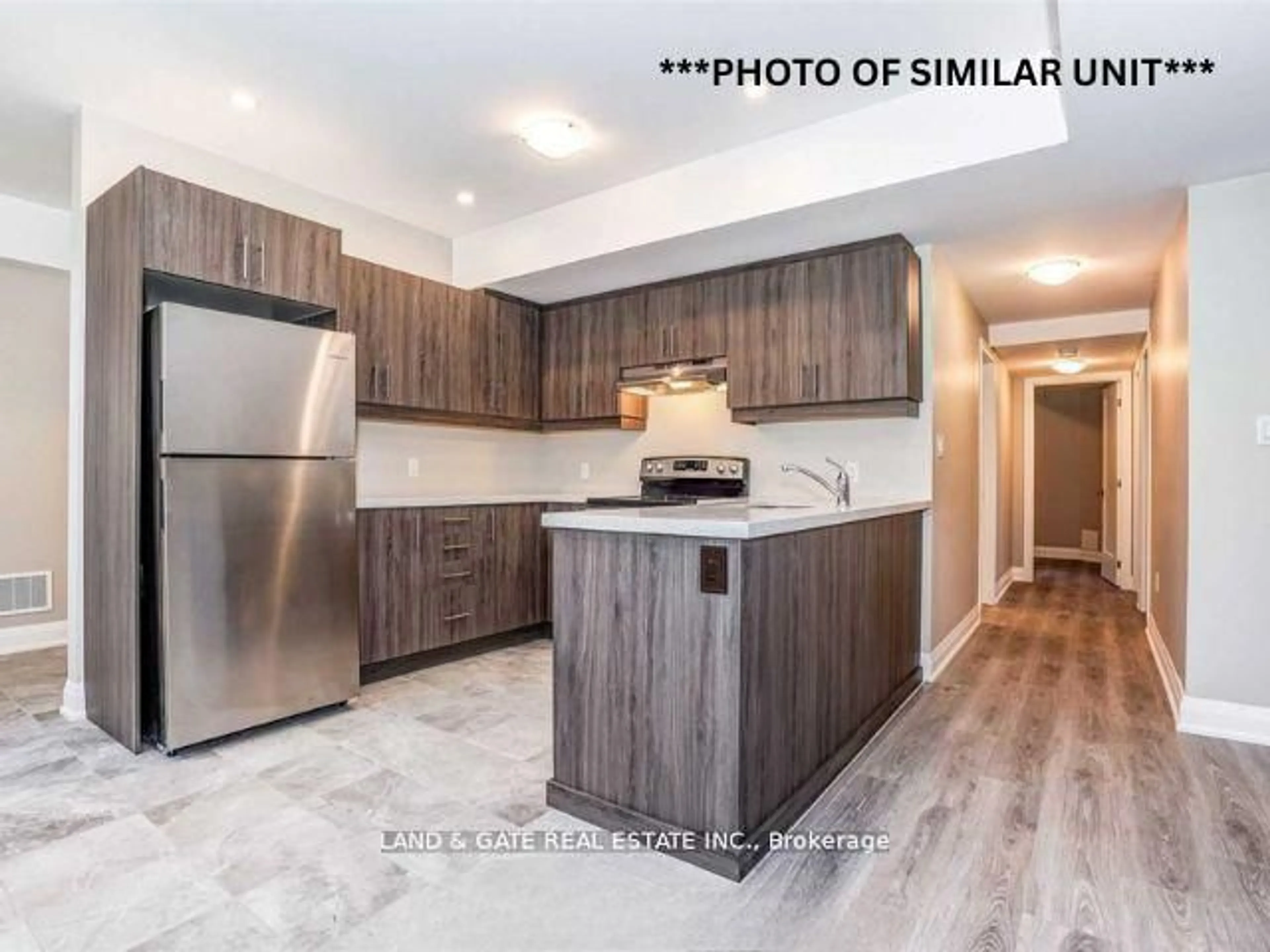 Standard kitchen, wood/laminate floor for 64 Lambs Lane, Clarington Ontario L1C 3G5