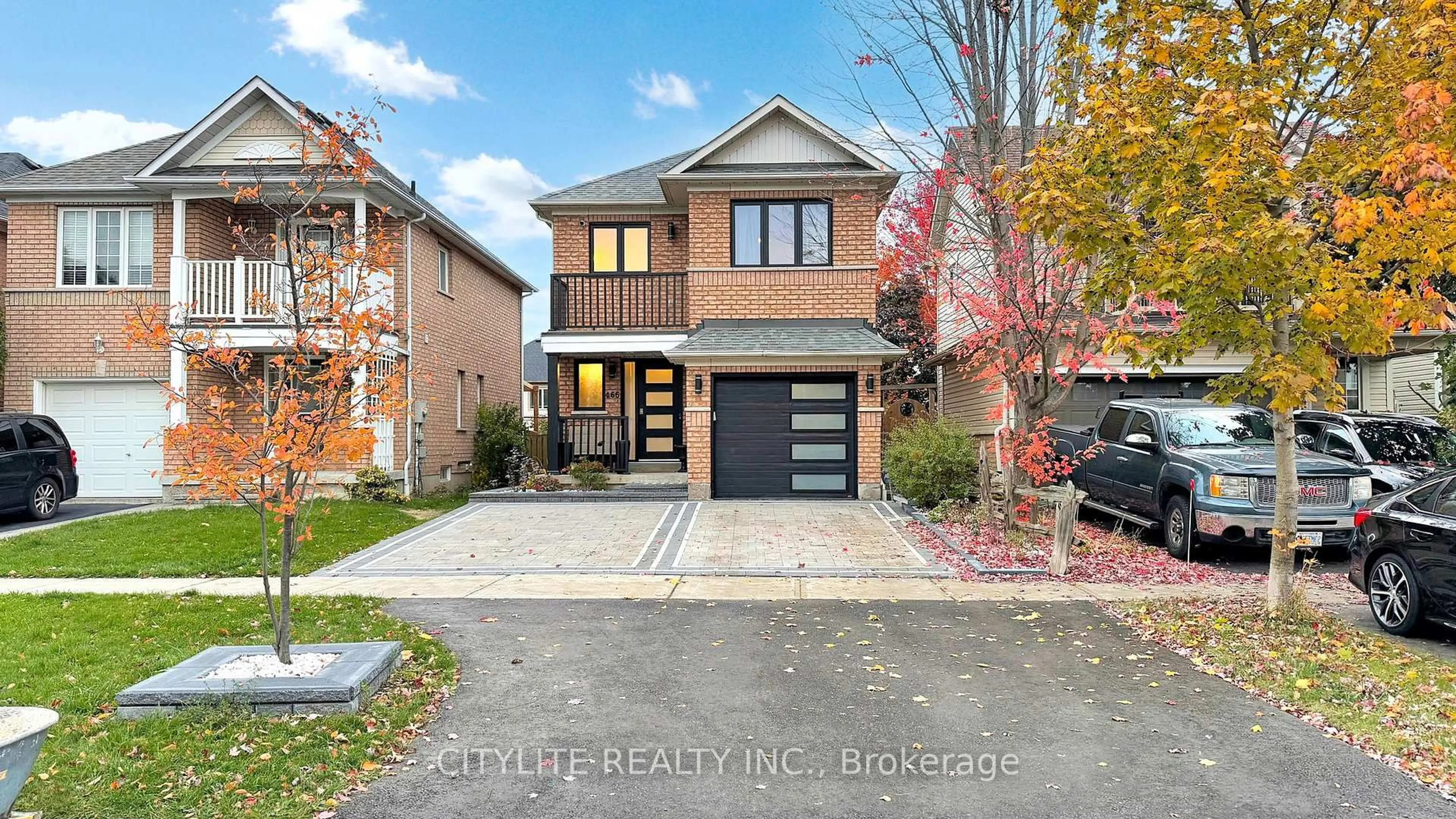 Home with brick exterior material, street for 466 Whitby Shores Green Way, Whitby Ontario L1N 9R4