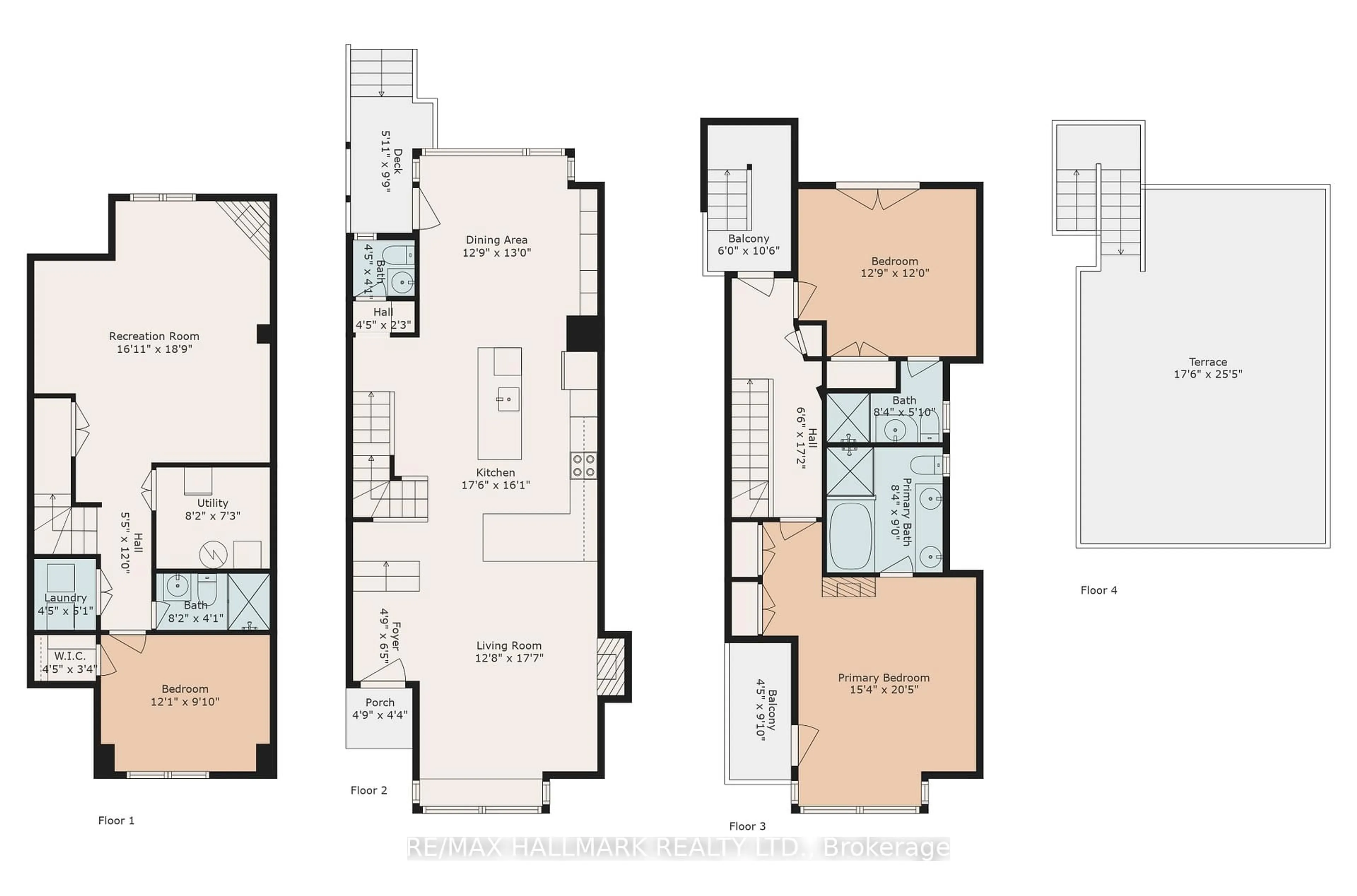 Floor plan for 29B Beechwood Dr, Toronto Ontario M4K 3H7