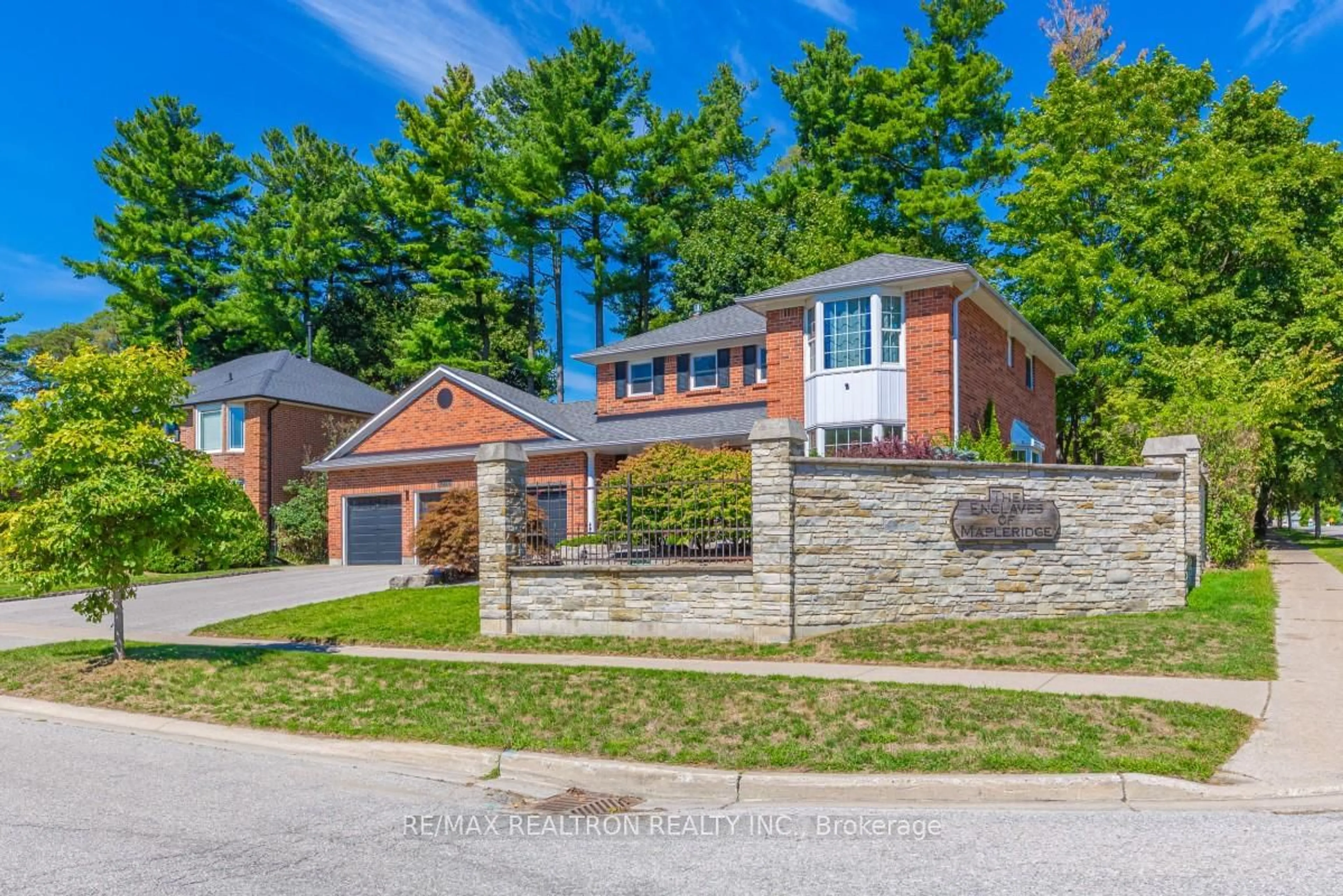 Home with brick exterior material, street for 1206 Halsey Lane, Pickering Ontario L1X 1W1