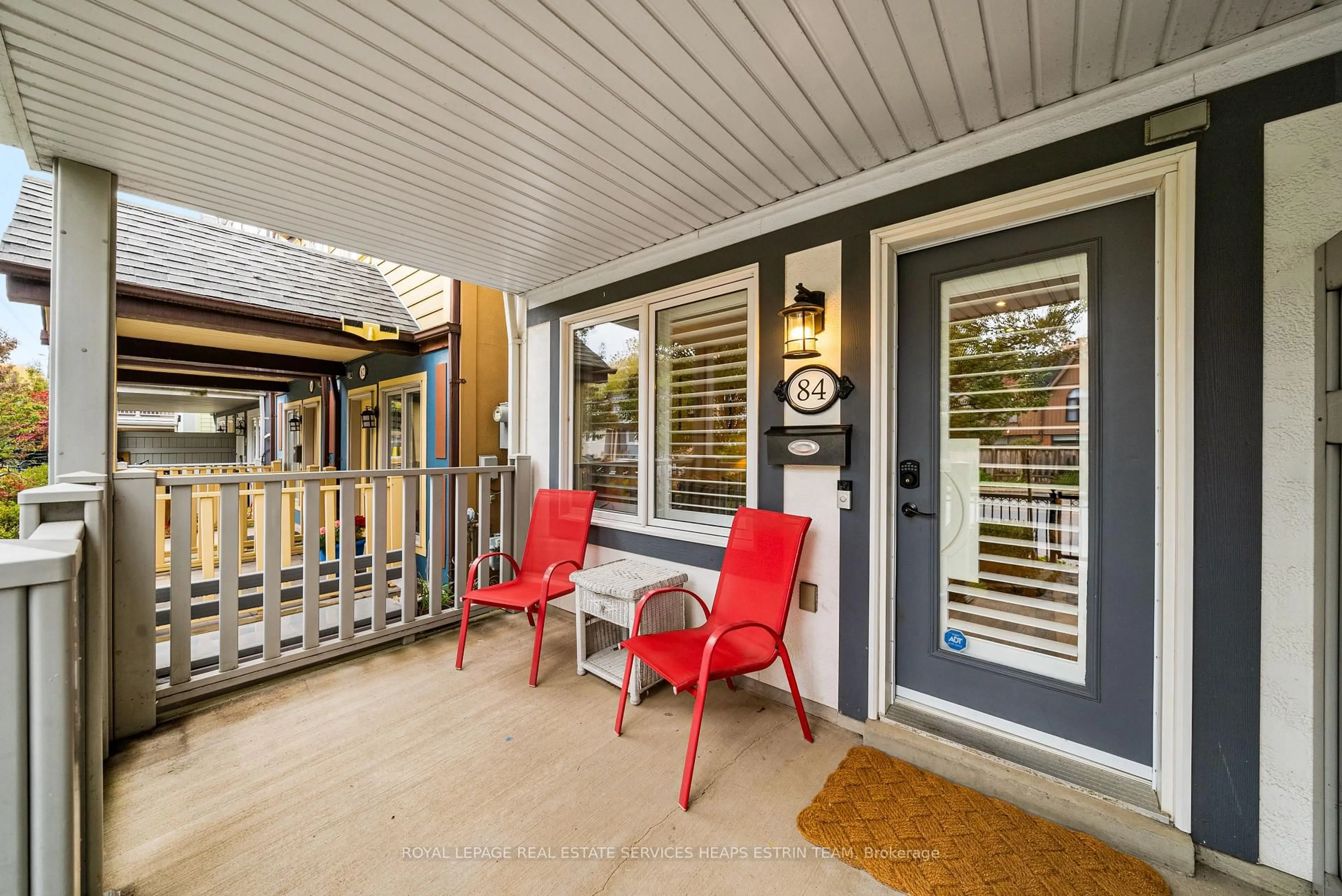 Patio, street for 84 Woodbine Ave, Toronto Ontario M4L 2A2