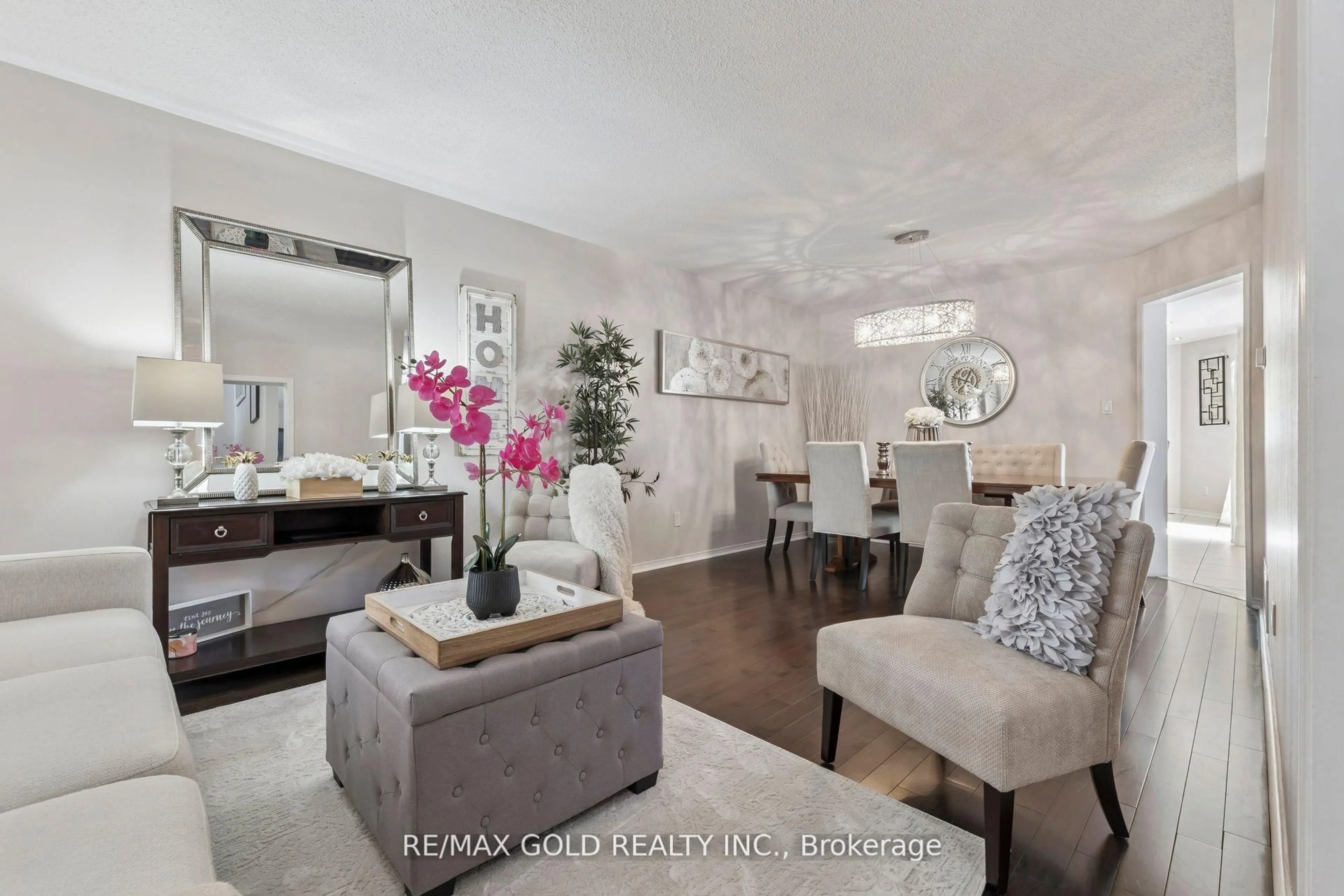 Living room with furniture, unknown for 15 Blanchard Crt, Whitby Ontario L1M 1H5