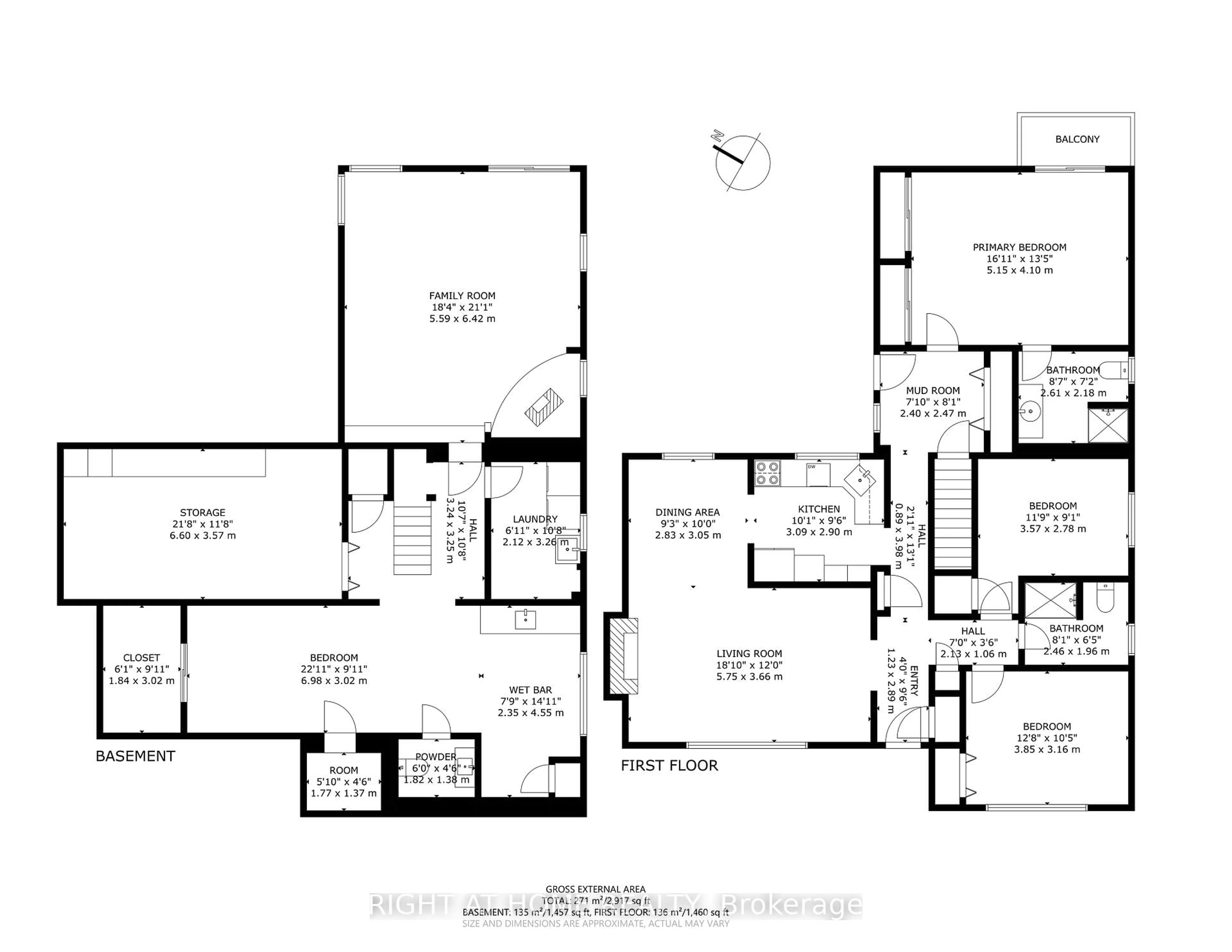 Floor plan for 147 Liberty St, Clarington Ontario L1C 2M2