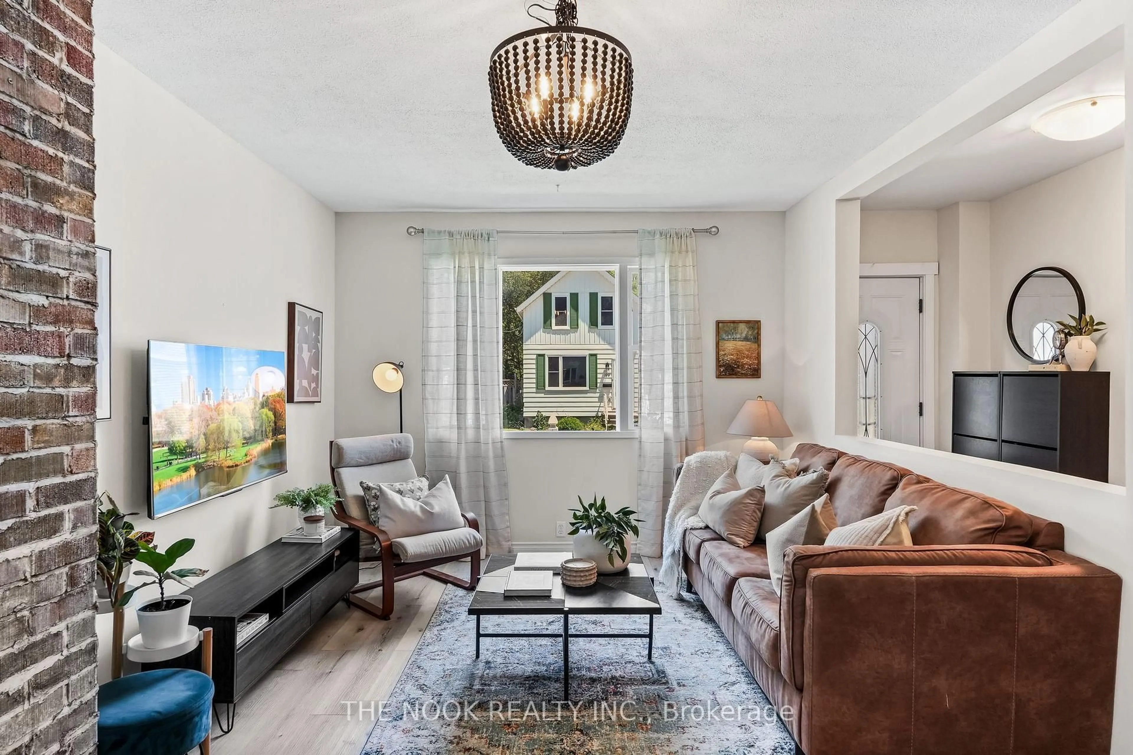 Living room with furniture, unknown for 200 Court St, Oshawa Ontario L1H 4W7