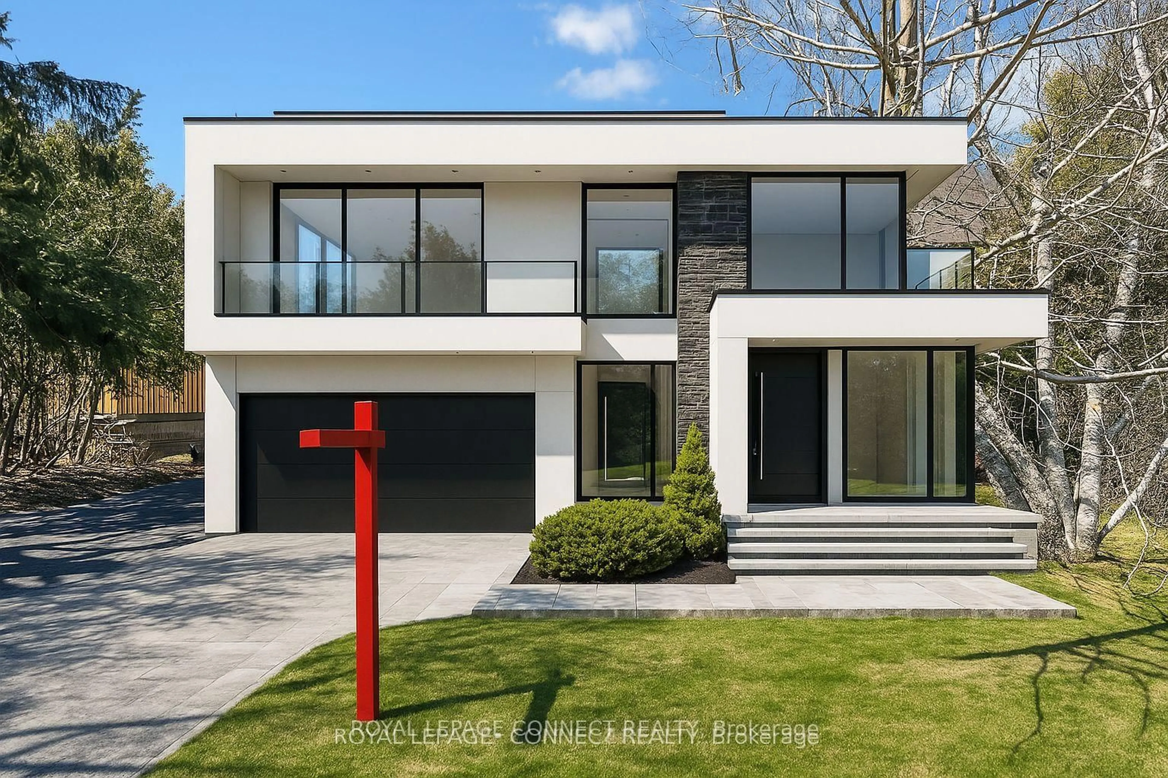 Home with brick exterior material, street for 20 Brinloor Blvd, Toronto Ontario M1M 1L2