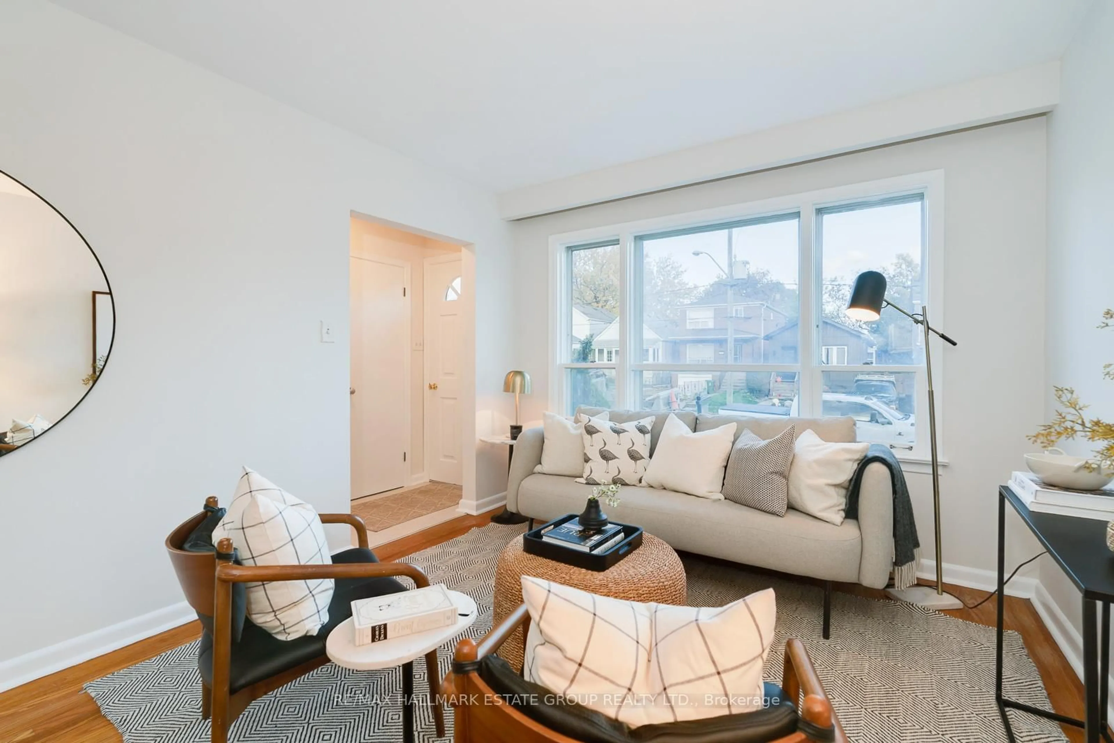 Living room with furniture, unknown for 30 South Edgely Ave, Toronto Ontario M1N 3K8