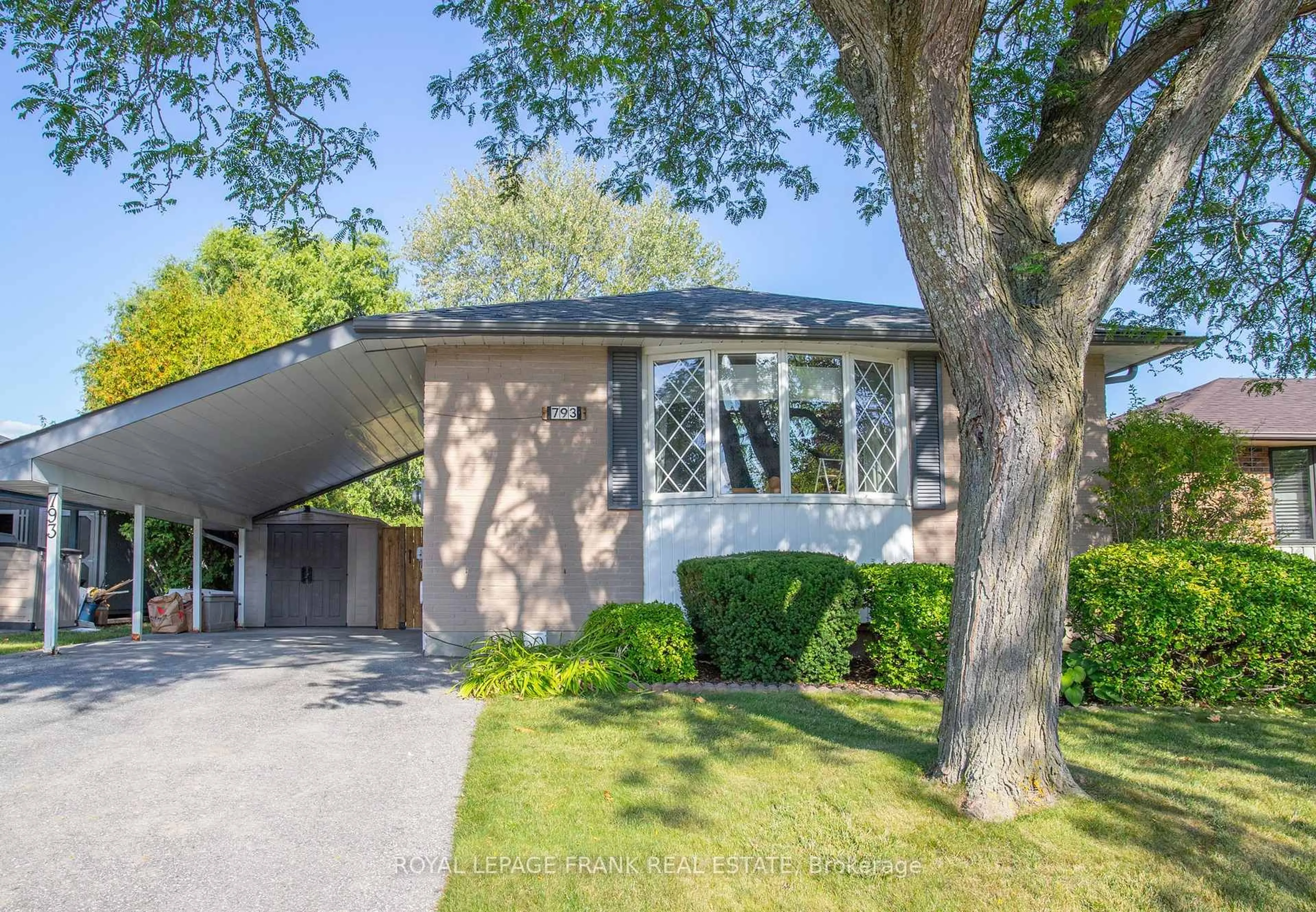 Home with brick exterior material, street for 793 Central Park Blvd, Oshawa Ontario L1G 6B2