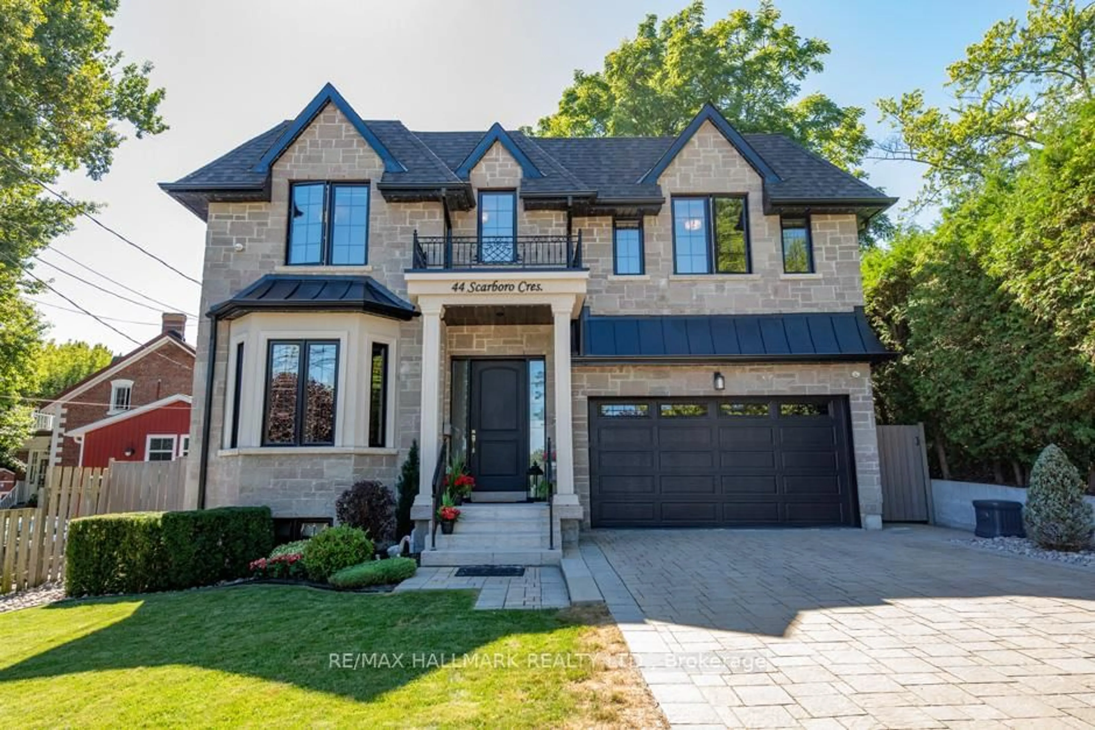 Home with brick exterior material, street for 44 Scarboro Cres, Toronto Ontario M1M 2J4