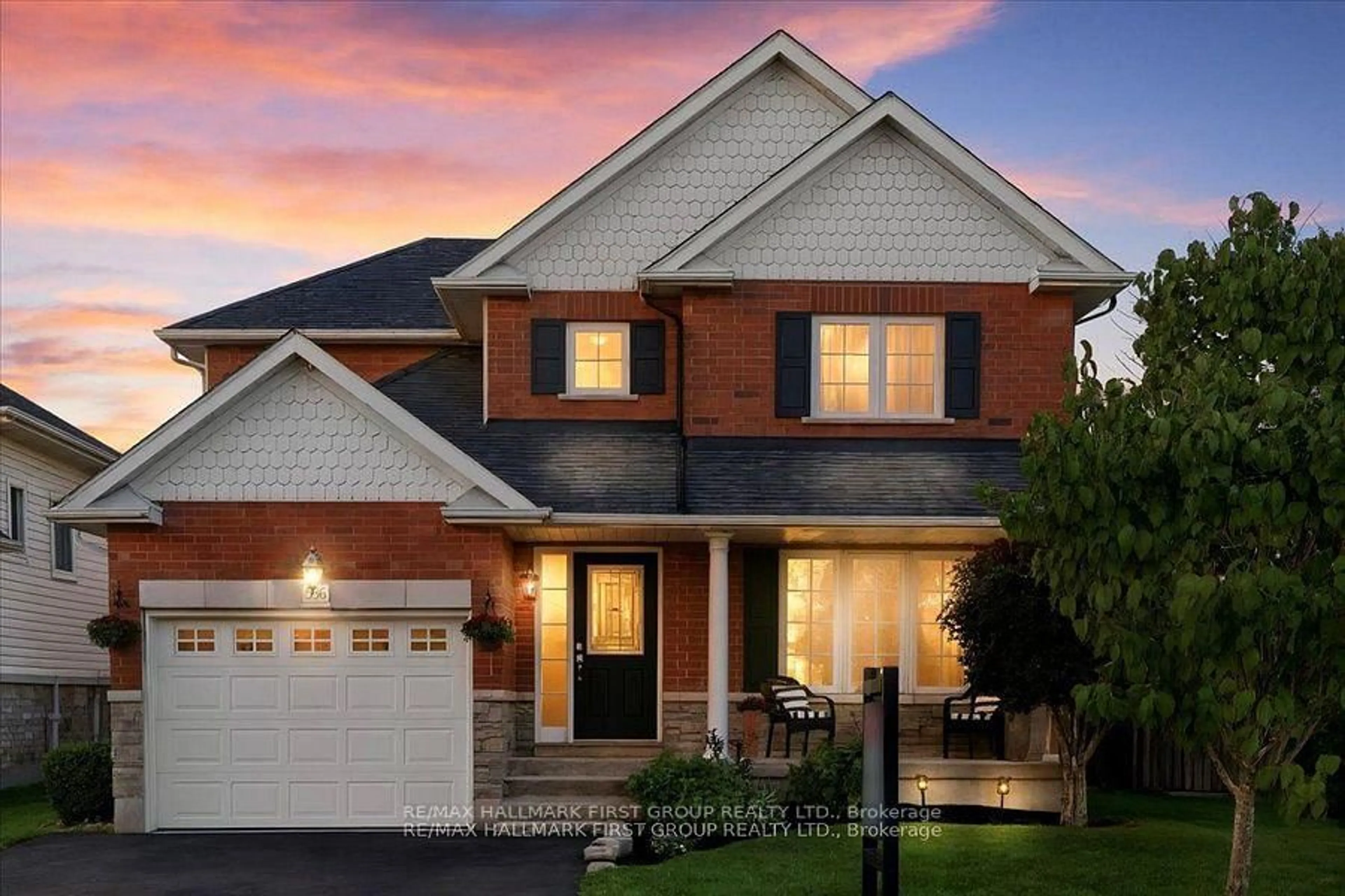 Home with brick exterior material, street for 536 Woodmount Cres, Oshawa Ontario L1K 2T1