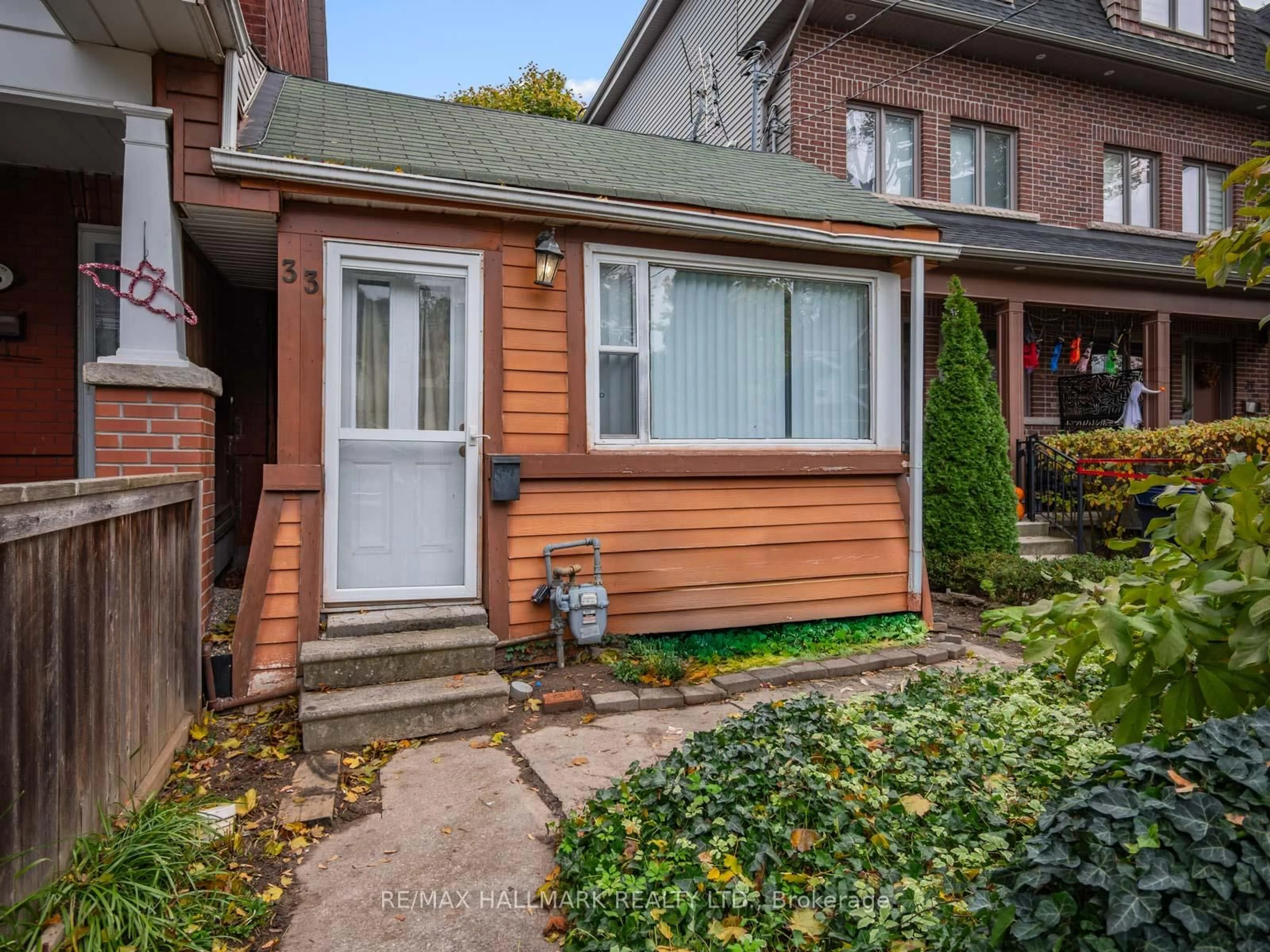 Home with brick exterior material, street for 33 Earl Grey Rd, Toronto Ontario M4J 3L3