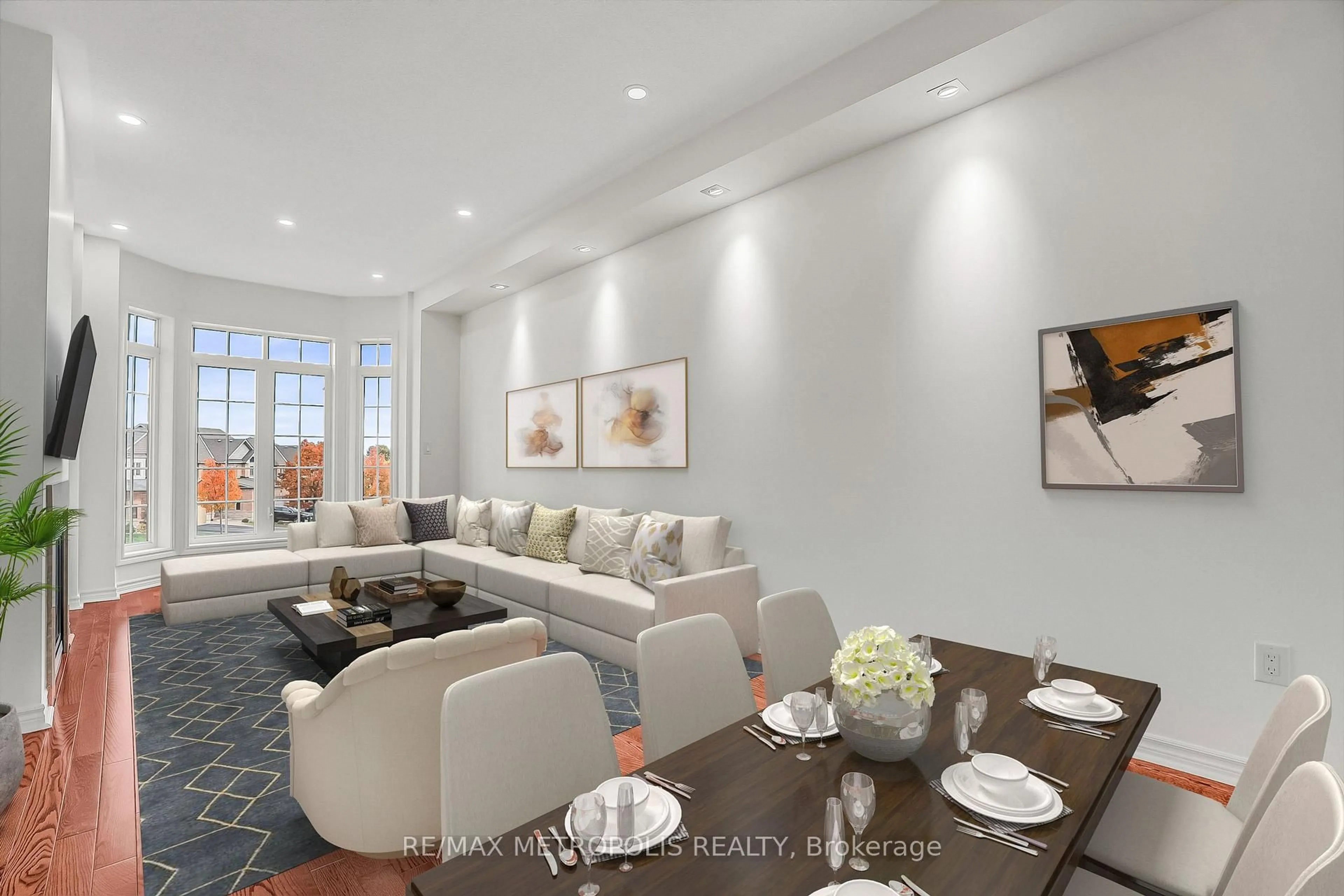 Living room with furniture, unknown for 43 Horton St, Ajax Ontario L1Z 1E3