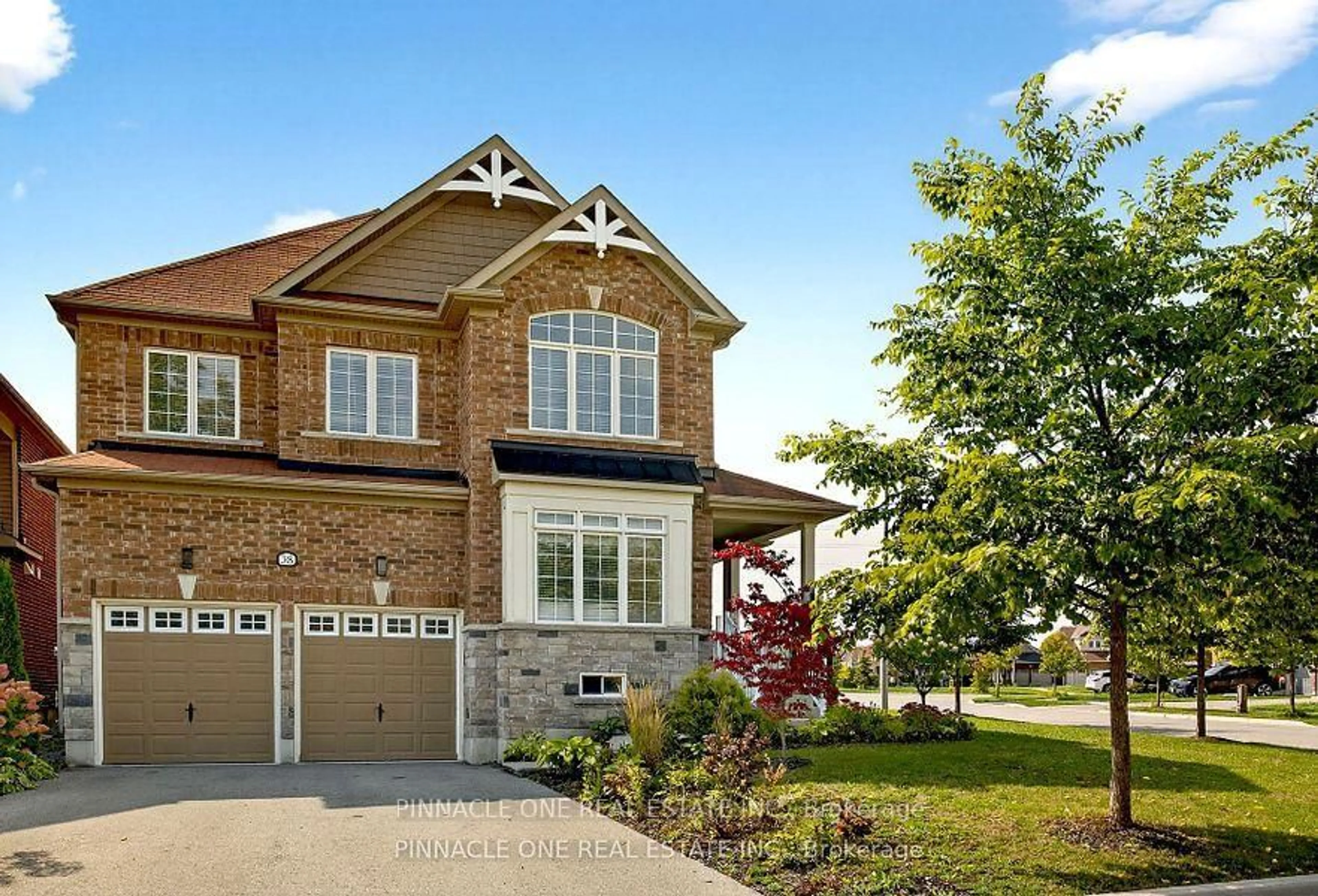 Home with brick exterior material, street for 38 Quick Tr, Clarington Ontario L1C 0V2