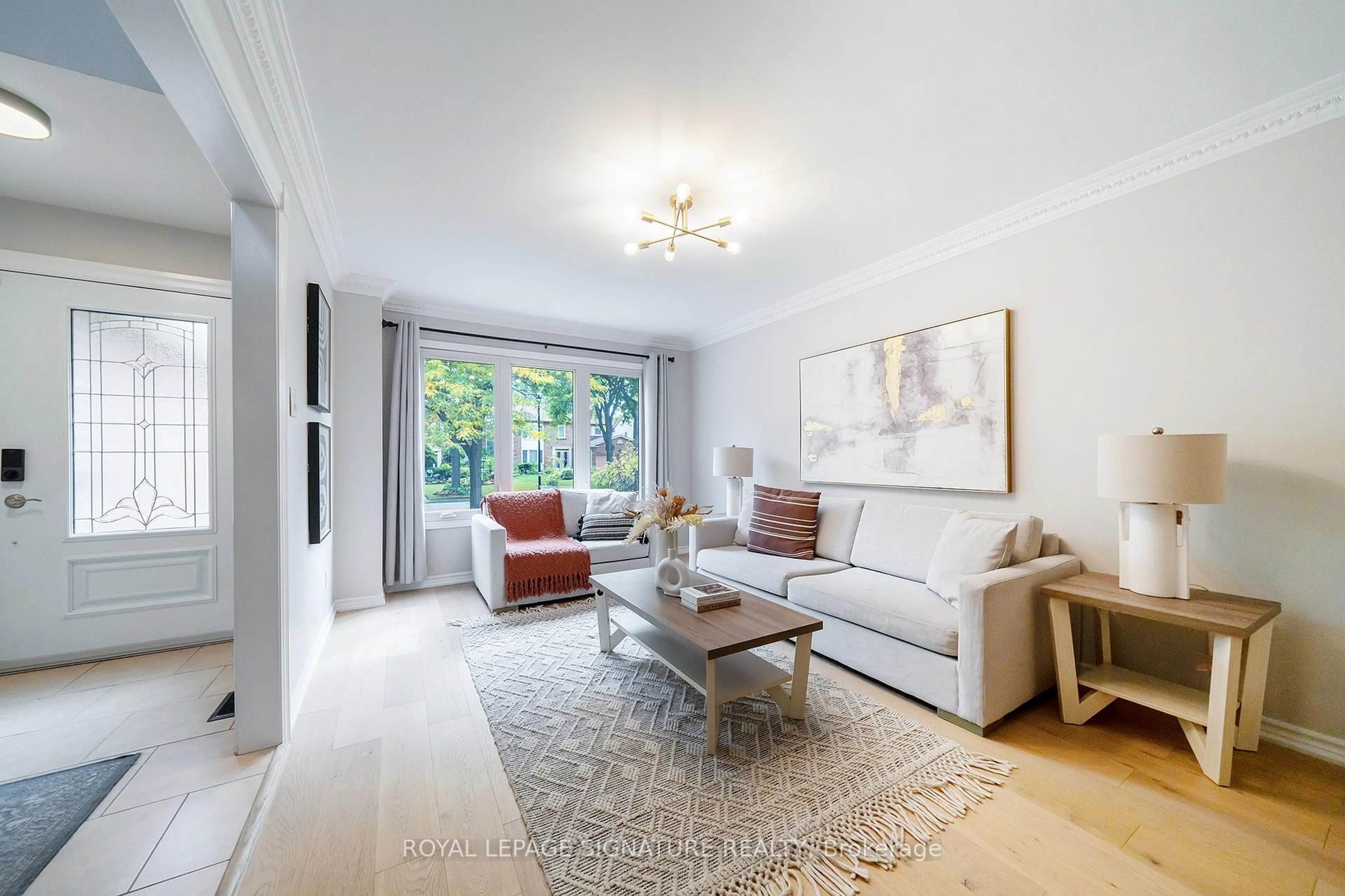 Living room with furniture, unknown for 1239 Barnwood Sq, Pickering Ontario L1X 1C6