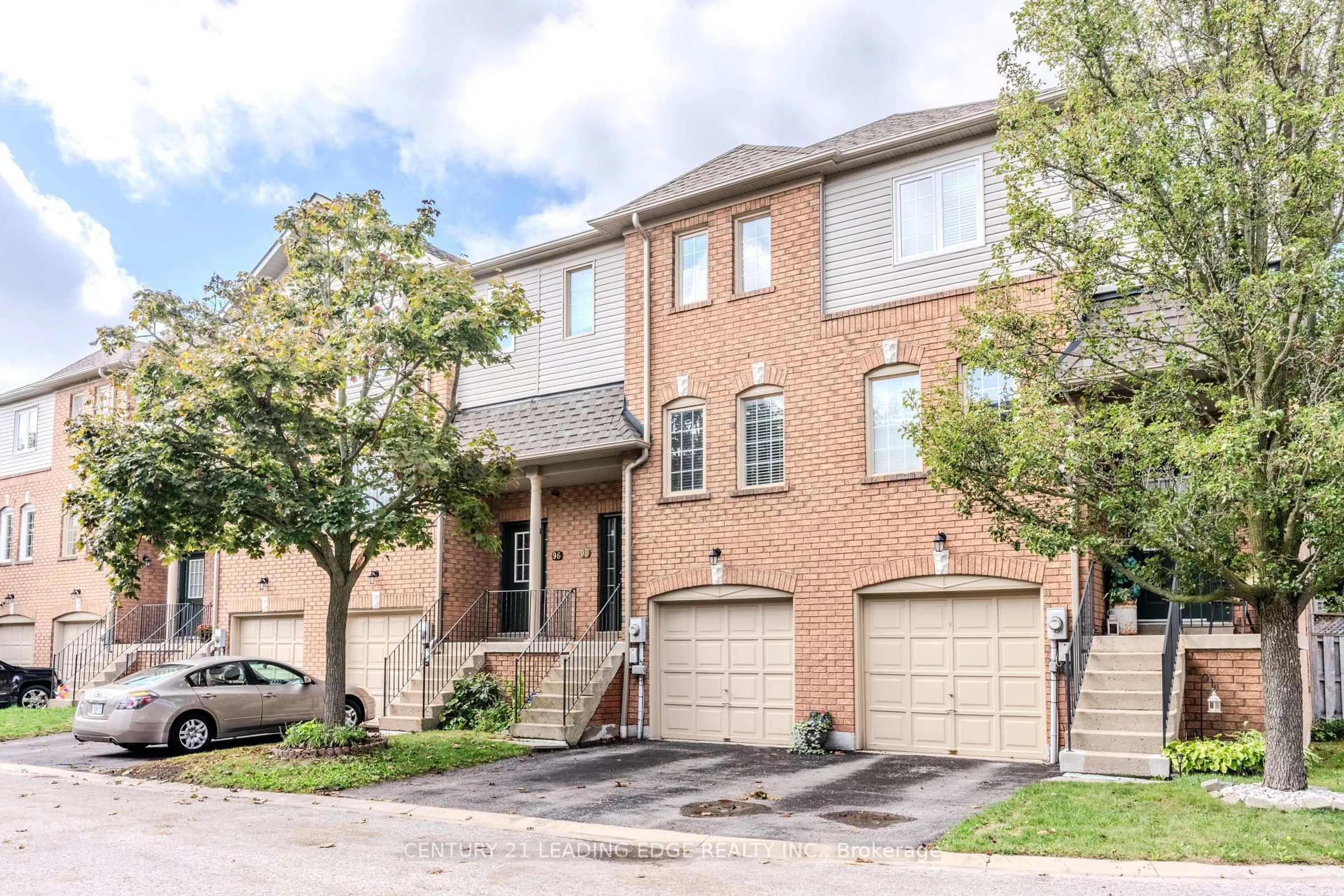 Home with brick exterior material, street for 98 Aspen Park Way, Whitby Ontario L1N 9M6