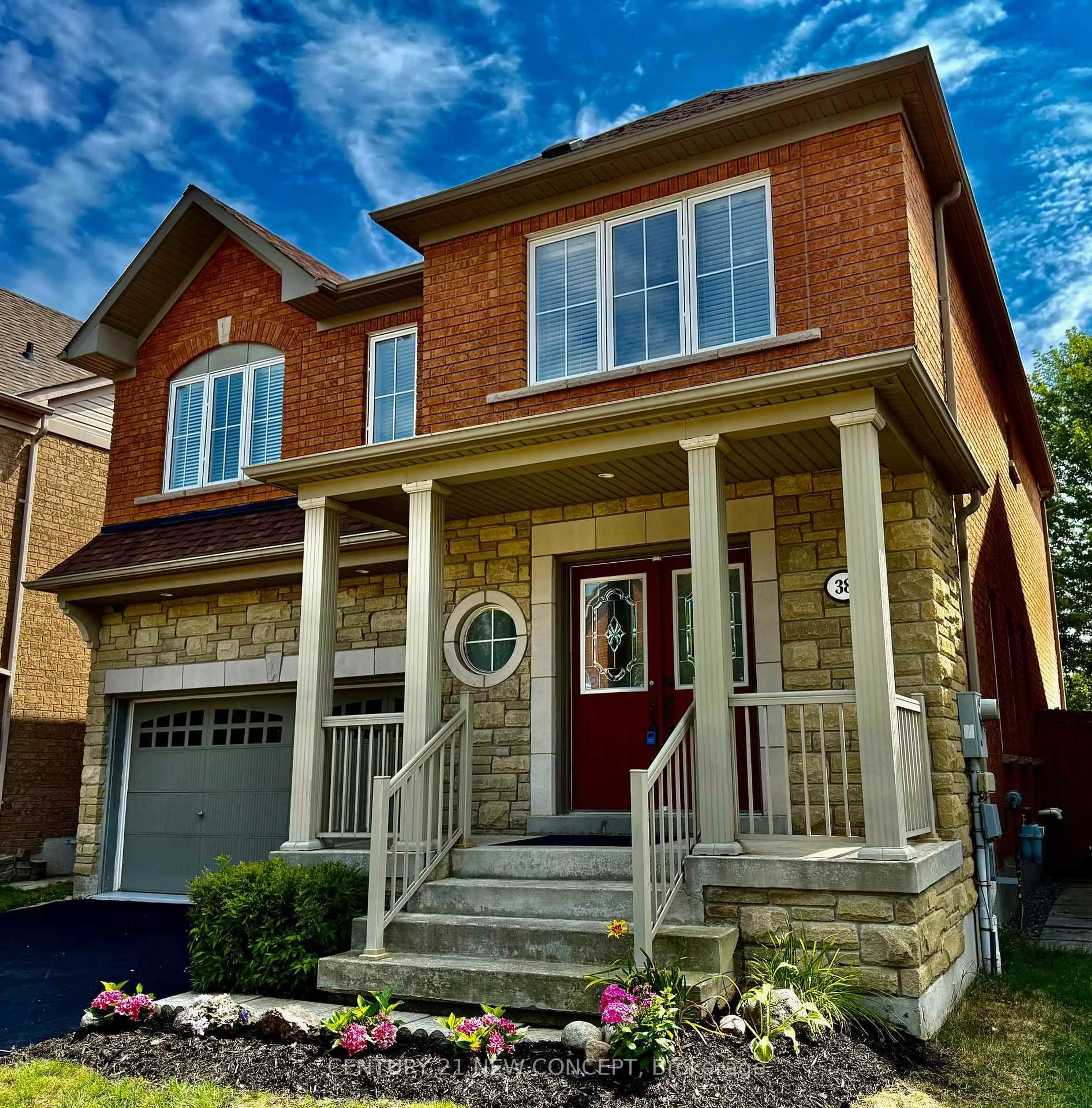 Home with brick exterior material, street for 38 Ryder Cres, Ajax Ontario L1Z 1X9