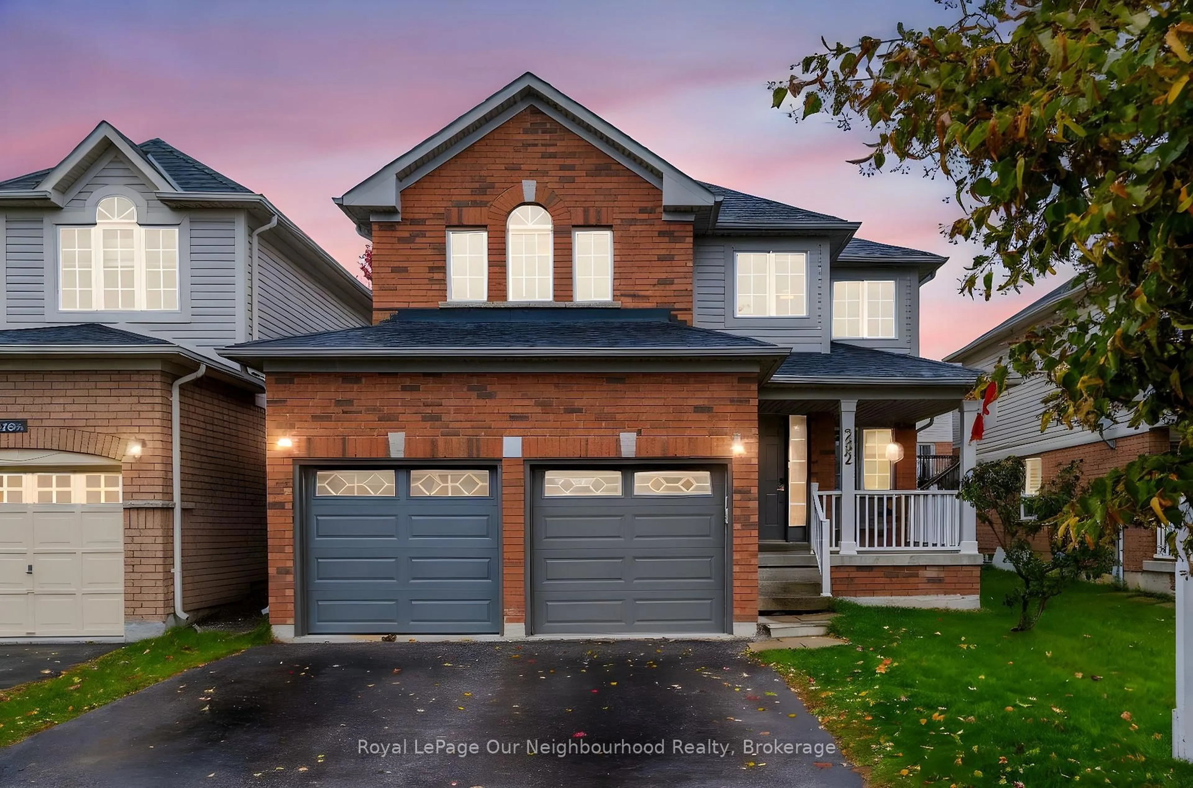 Home with brick exterior material, street for 282 Bons Ave, Clarington Ontario L1C 5P3