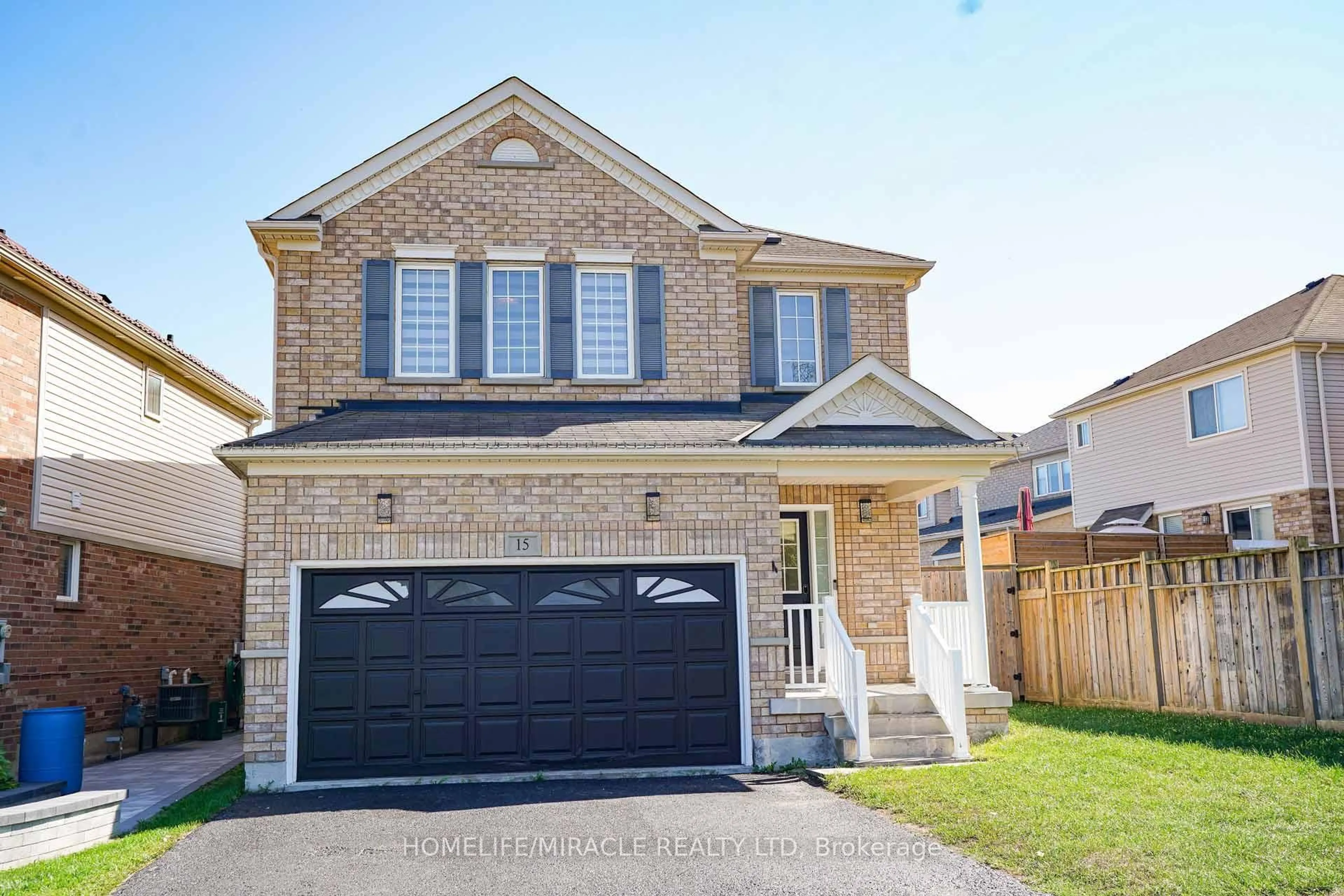 Home with brick exterior material, street for 15 Atherton Ave, Ajax Ontario L1T 4Y3