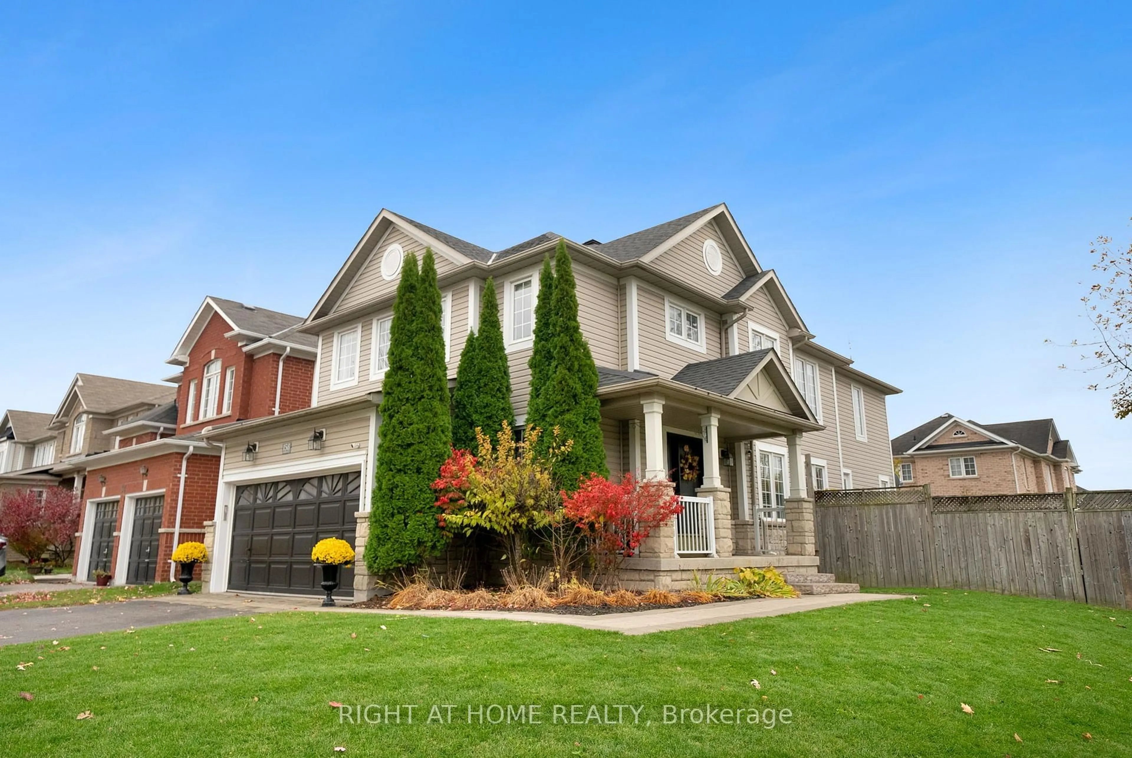 Home with brick exterior material, street for 158 Dadson Dr, Clarington Ontario L1C 5H9