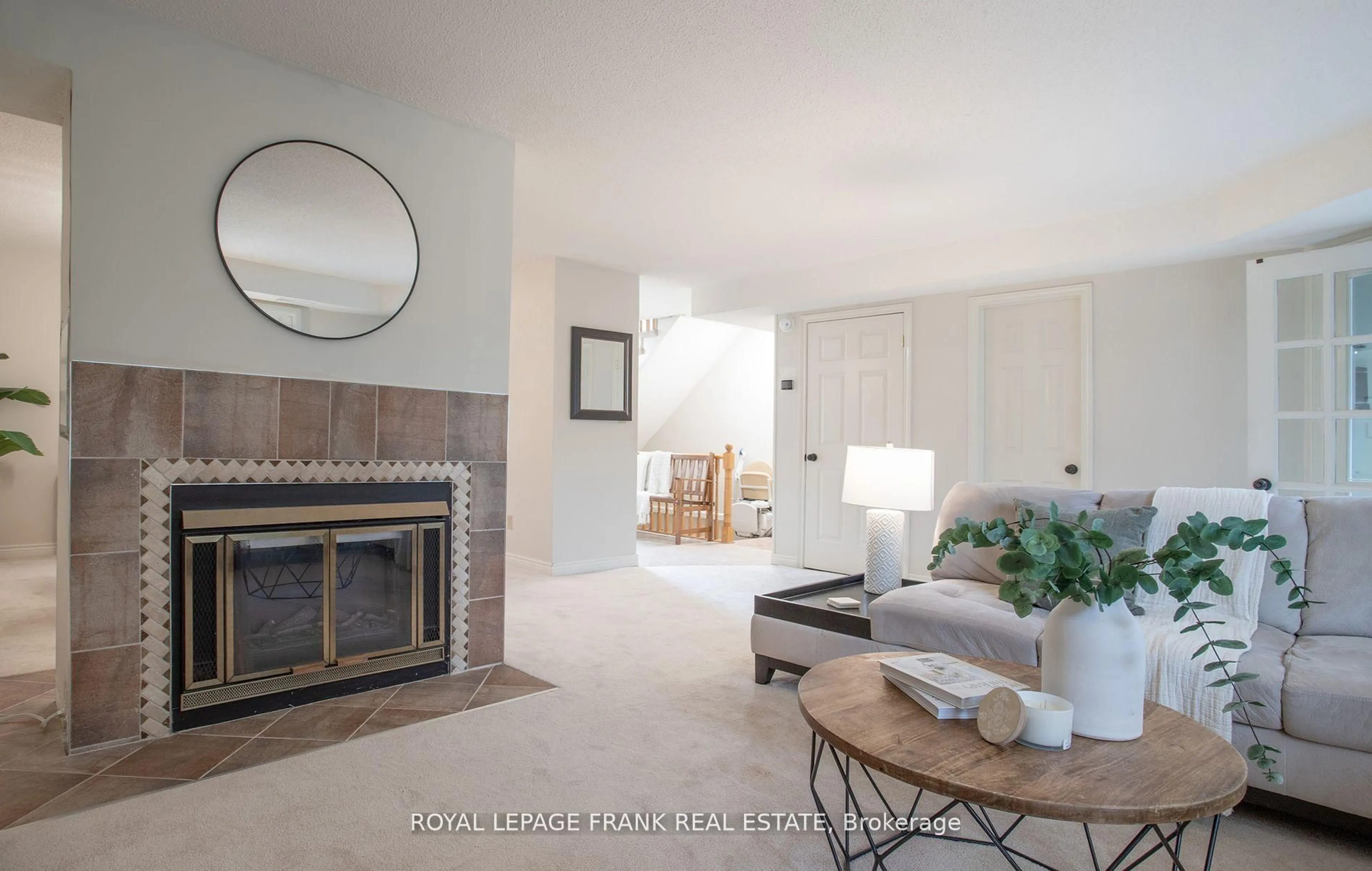 Living room with furniture, unknown for 1667 Nash Rd #F12, Clarington Ontario L1E 1S8