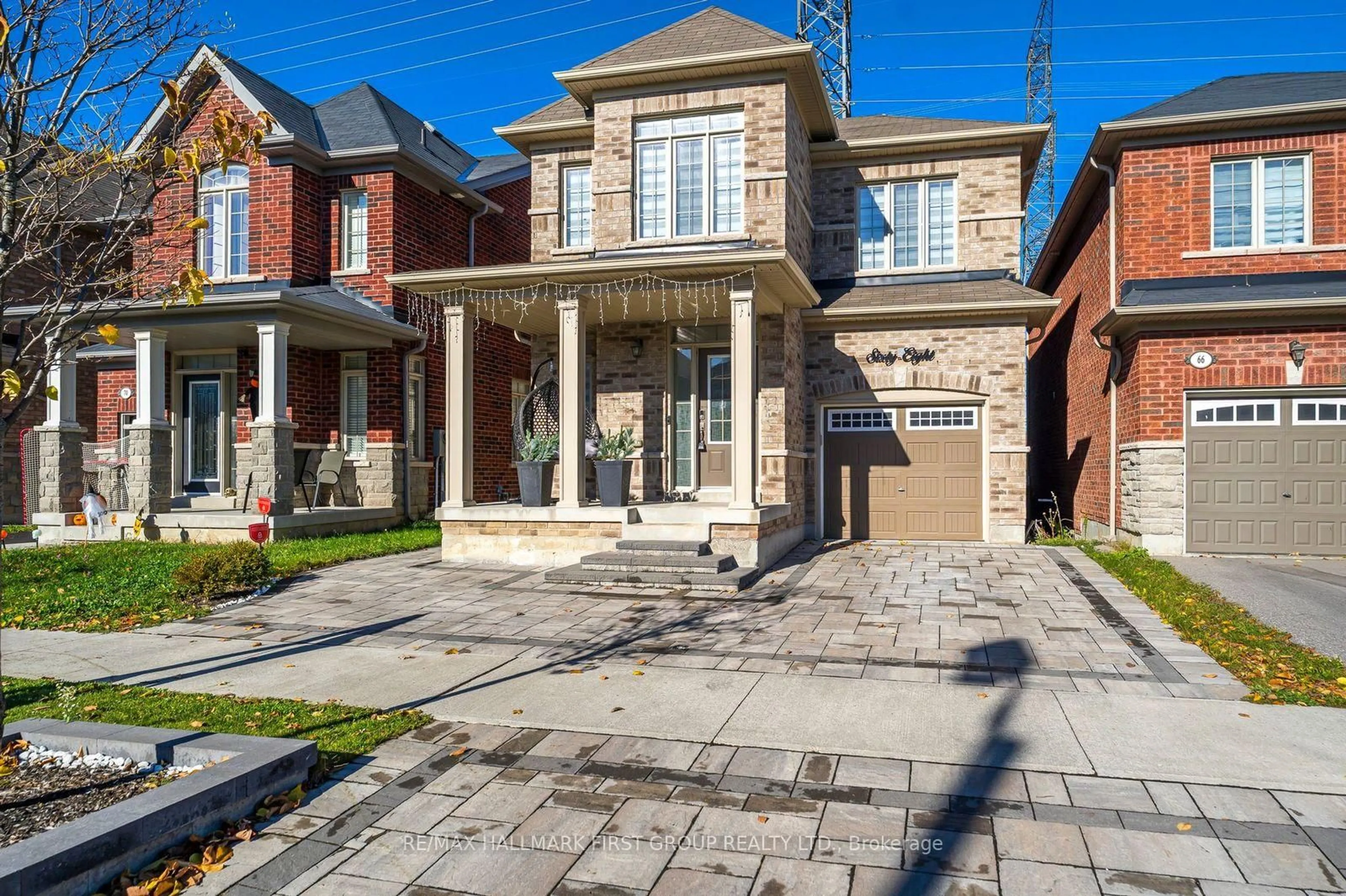 Home with brick exterior material, street for 68 Hurst Dr, Ajax Ontario L1T 0N8