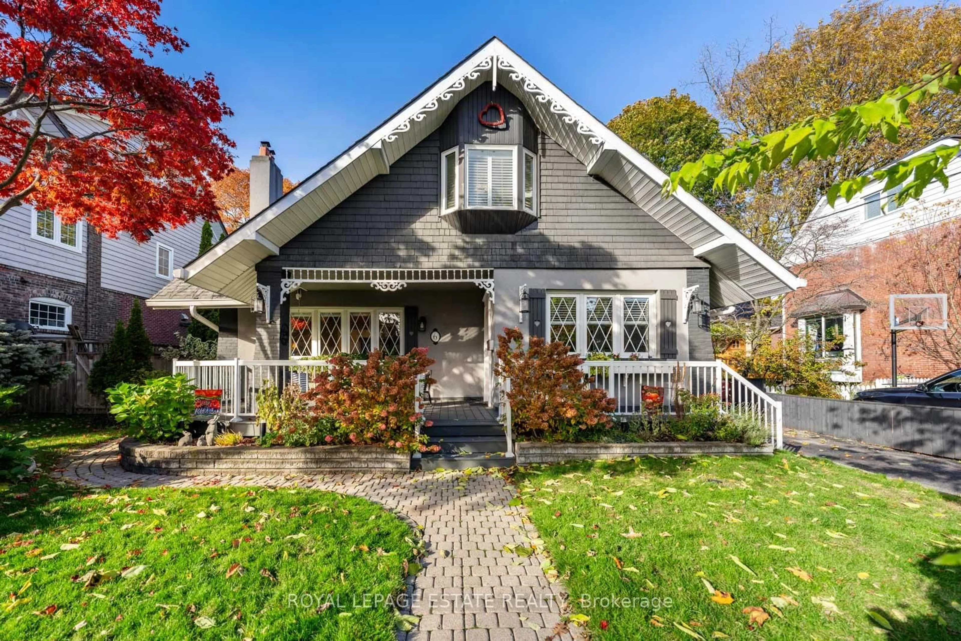 Home with brick exterior material, street for 6 Bracken Ave, Toronto Ontario M4E 1N2