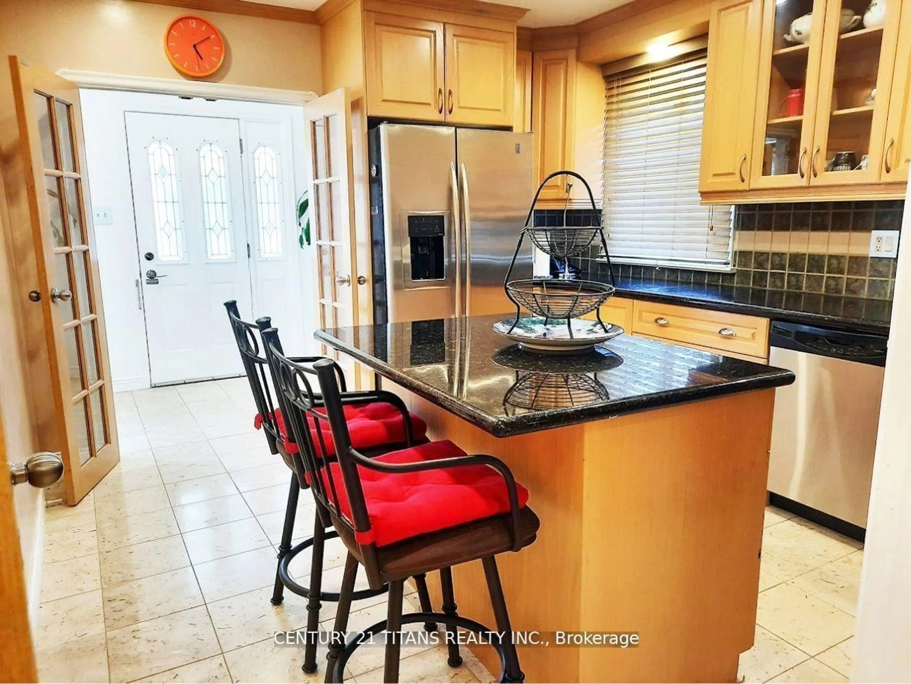 Open concept kitchen, ceramic/tile floor for 3 Saugeen Cres, Toronto Ontario M1K 3M8