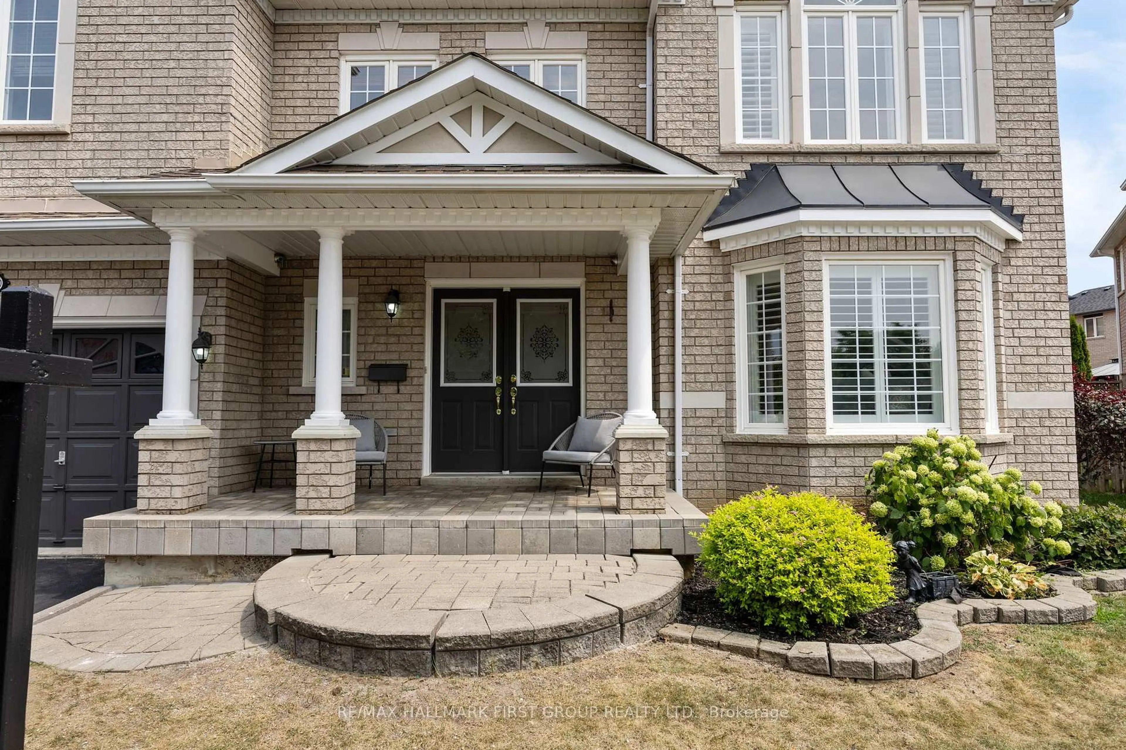 Home with brick exterior material, street for 19 Ballgrove Cres, Ajax Ontario L1T 4Z3