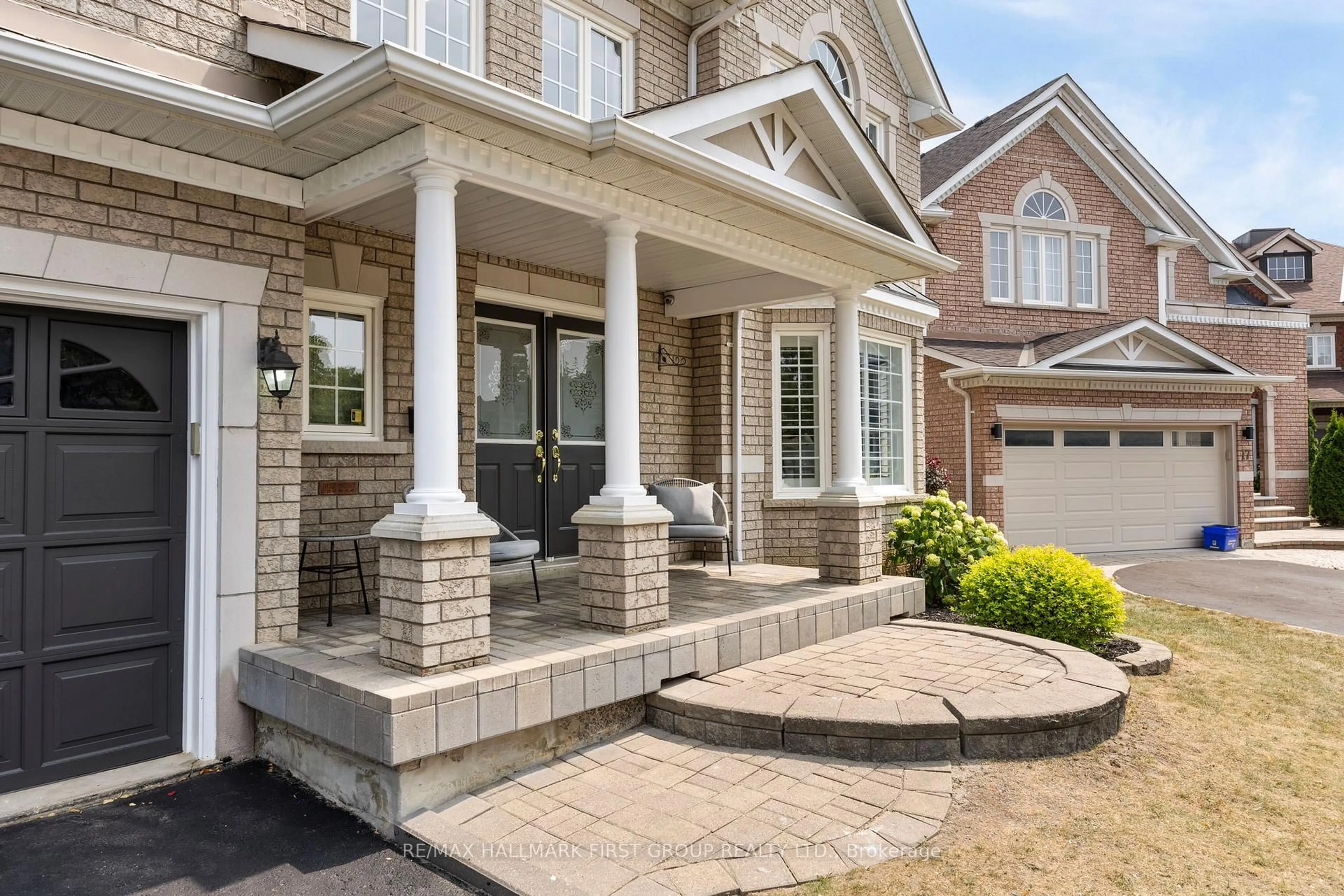Home with brick exterior material, street for 19 Ballgrove Cres, Ajax Ontario L1T 4Z3