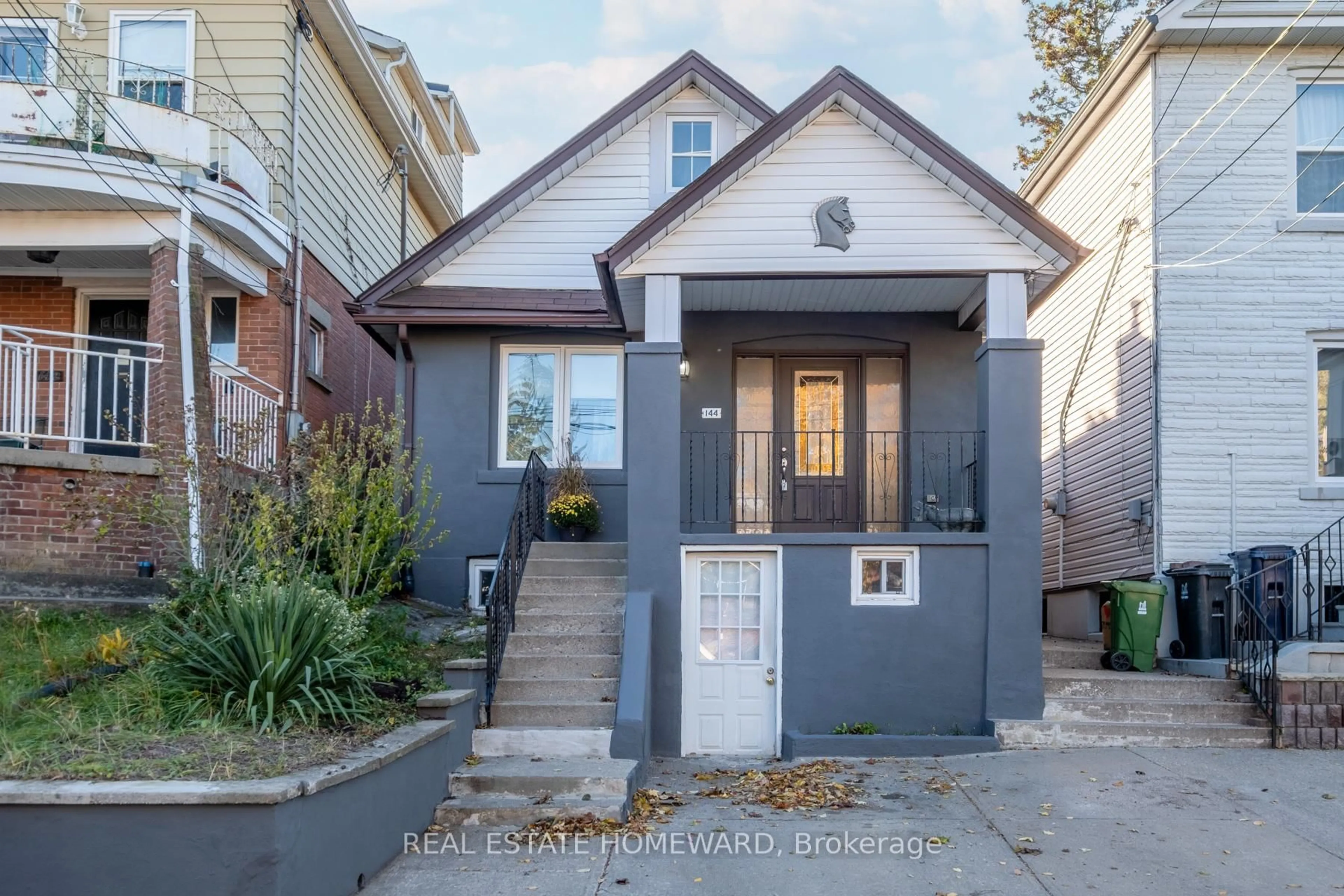 Home with brick exterior material, street for 144 Westlake Ave, Toronto Ontario M4C 4R9