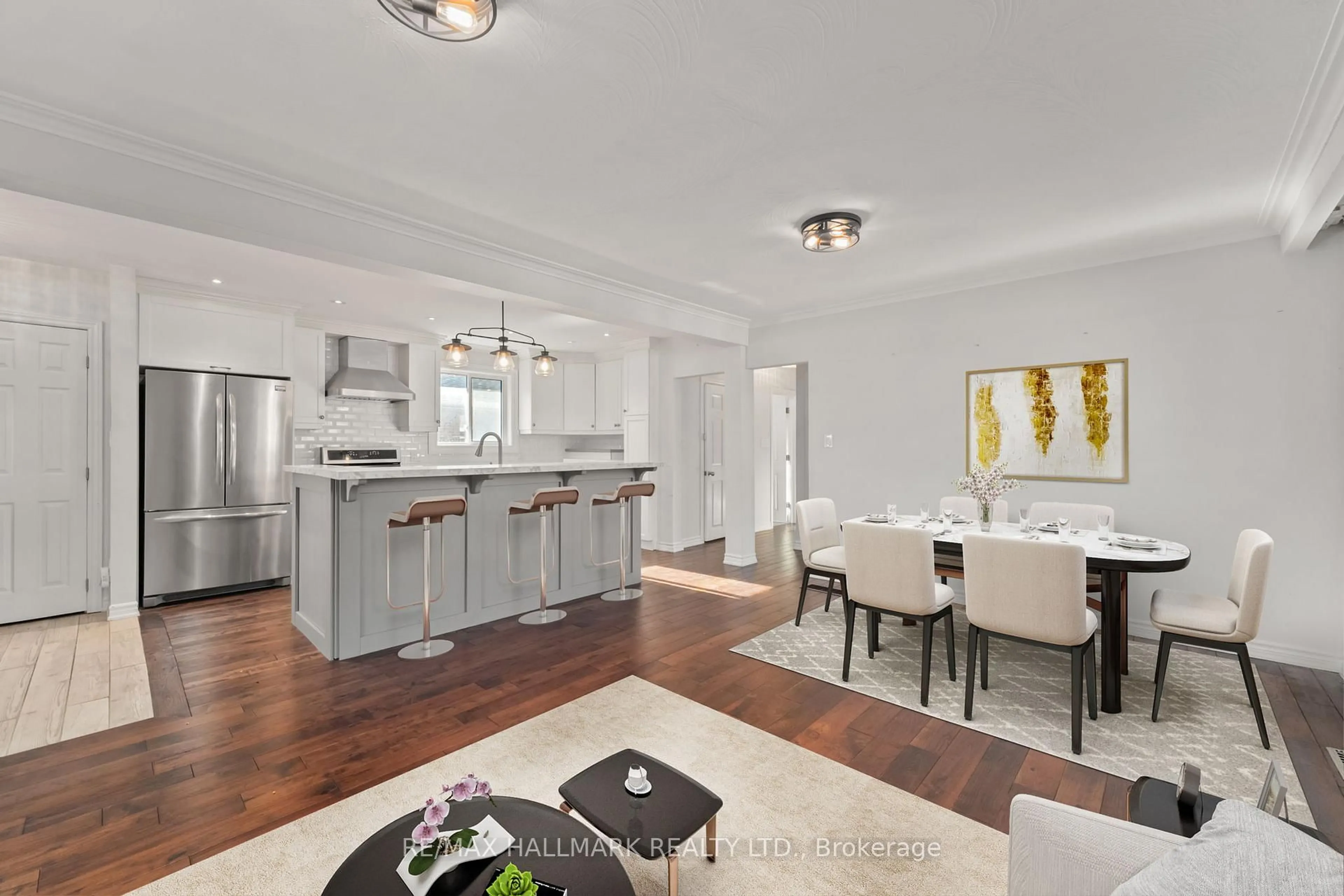 Open concept kitchen, unknown for 16 Stanwell Dr, Toronto Ontario M1P 4H5