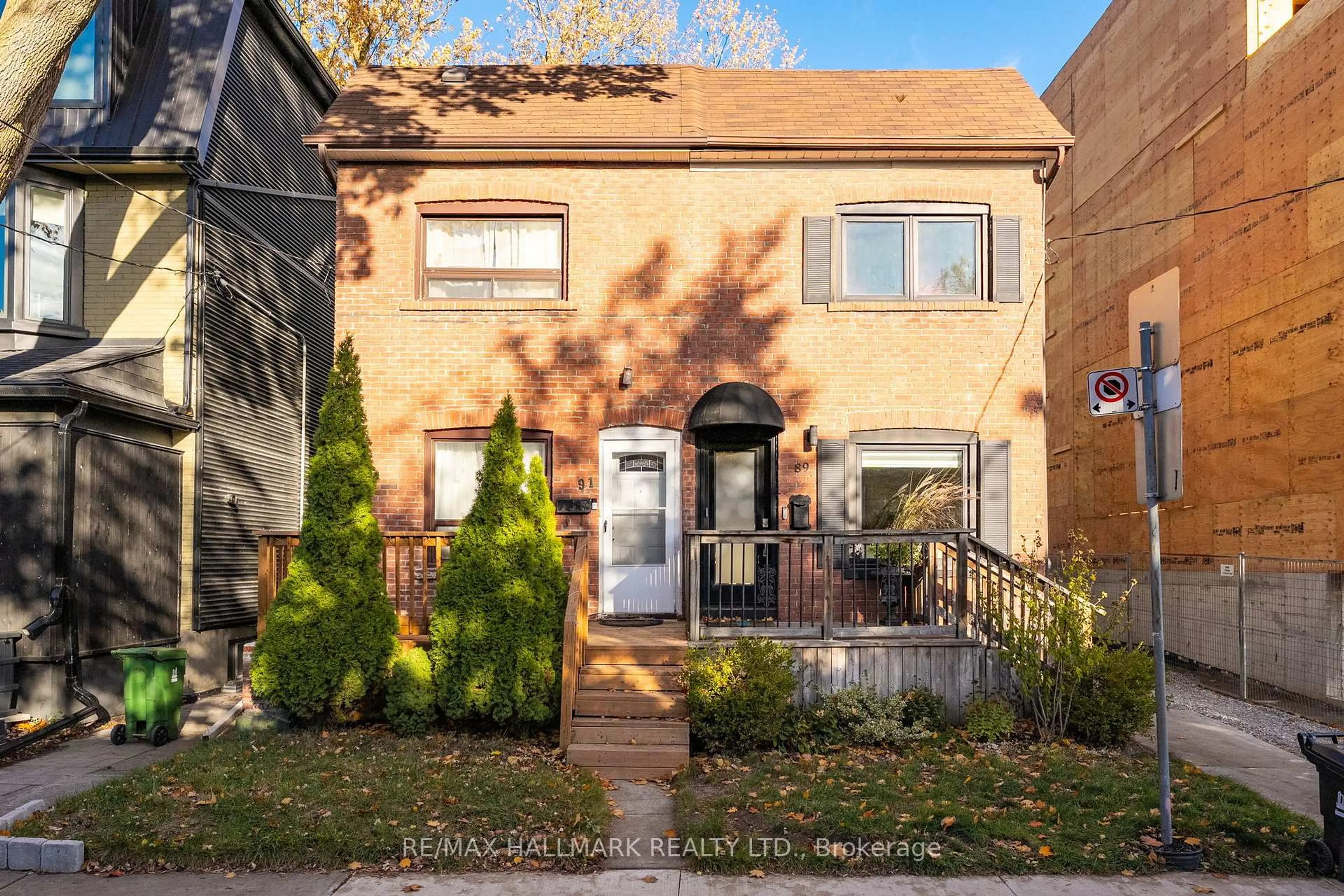Home with brick exterior material, street for 89 Knox Ave, Toronto Ontario M4L 2P1