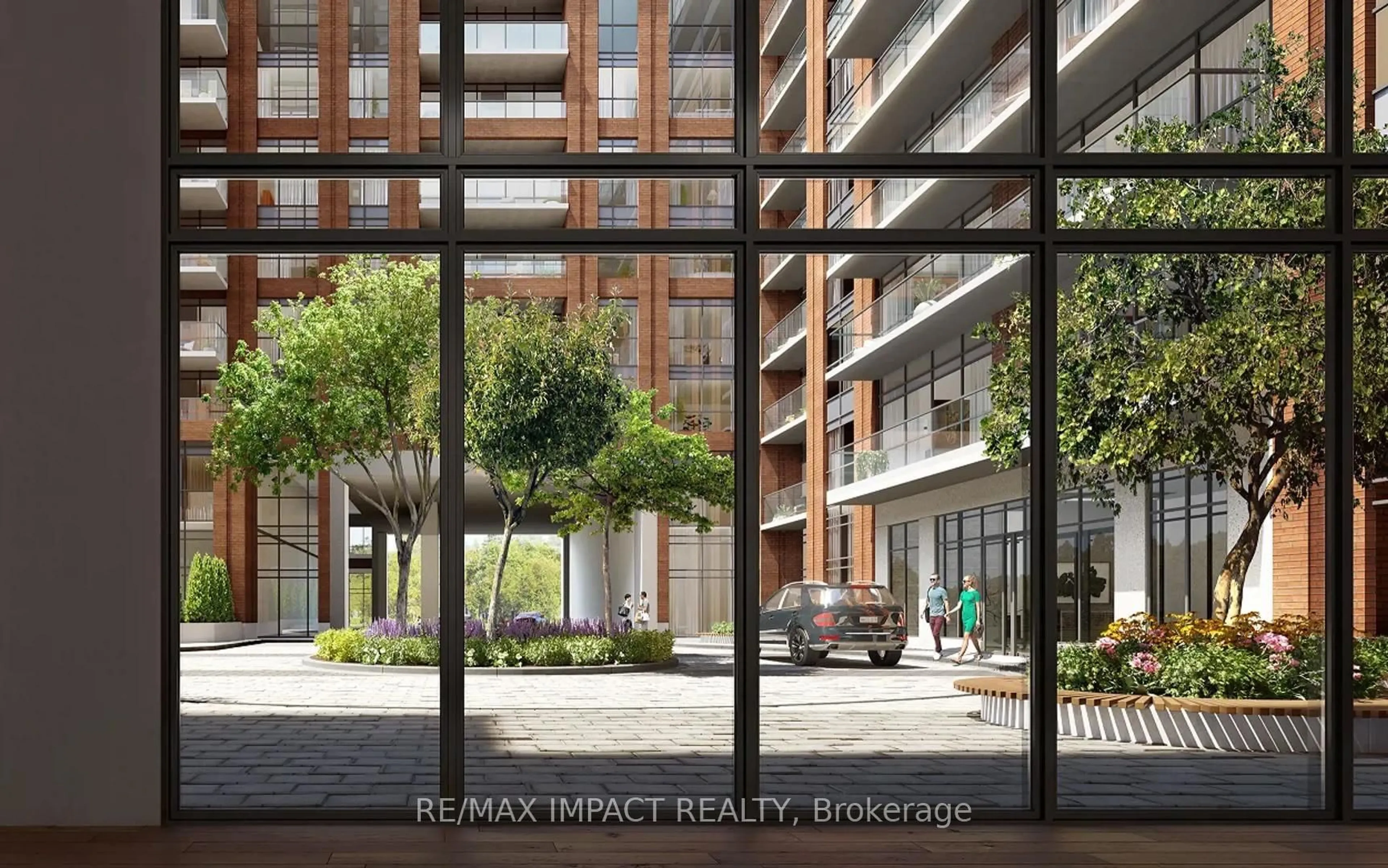 Indoor foyer for 3270 Sheppard Ave #821, Toronto Ontario M1T 3K3