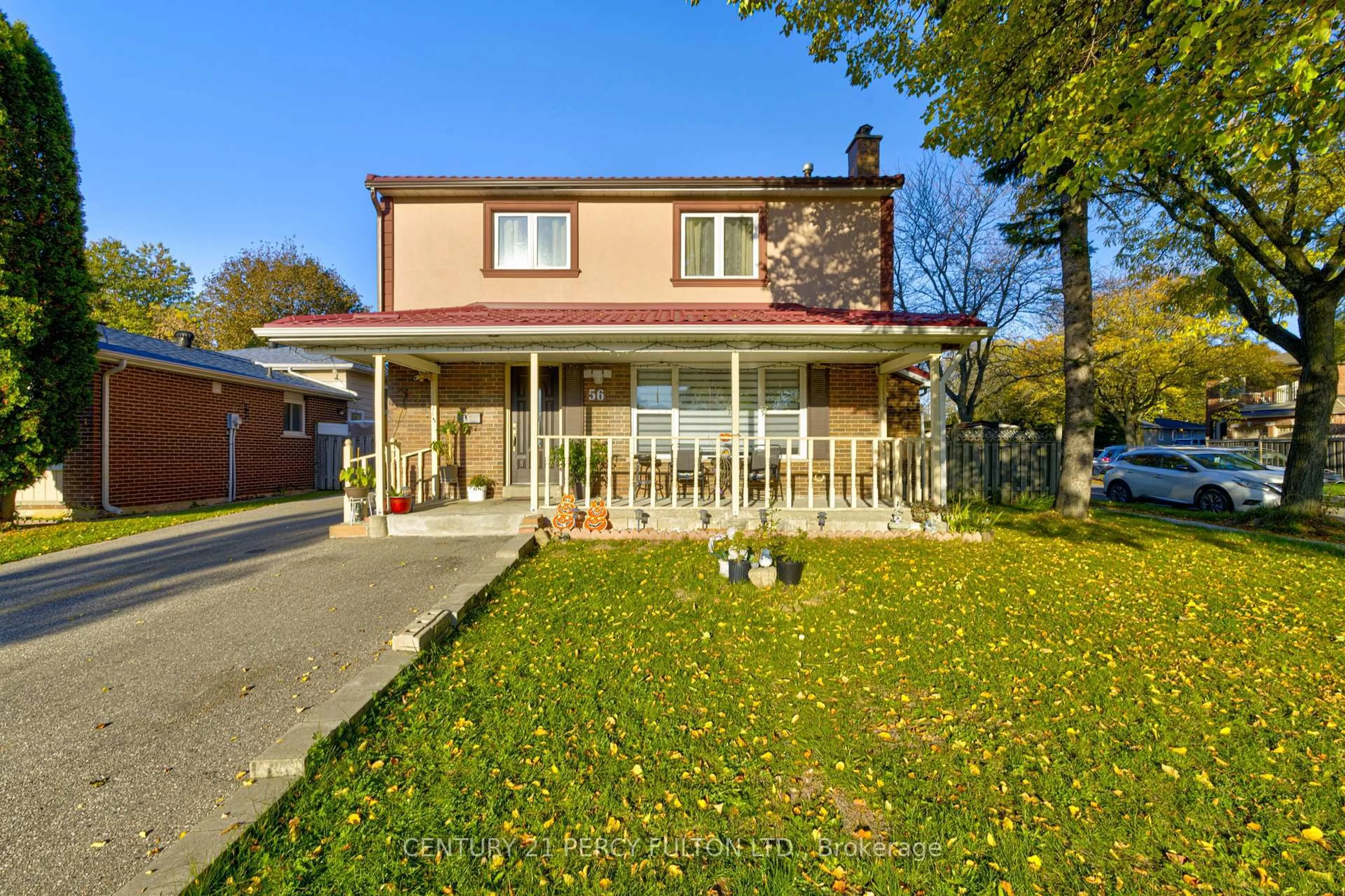 Home with brick exterior material, street for 56 Snowball Cres, Toronto Ontario M1B 1R9