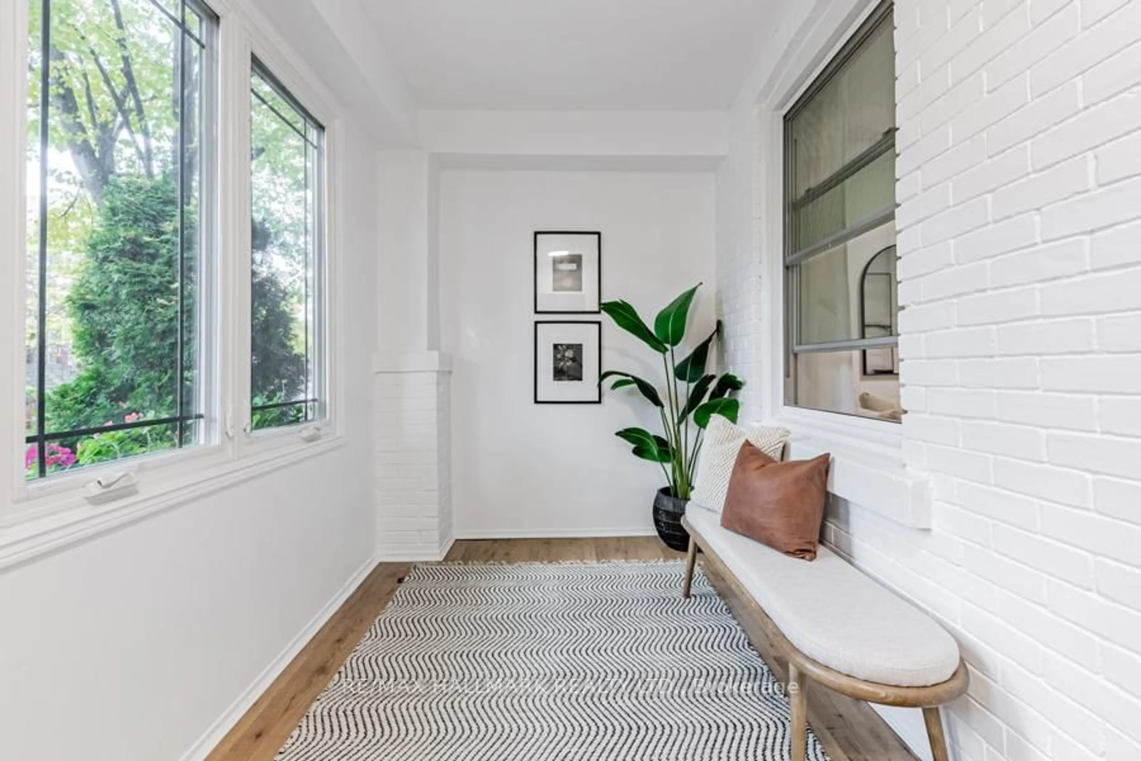 Indoor entryway for 717 Rhodes Ave, Toronto Ontario M4J 4X5