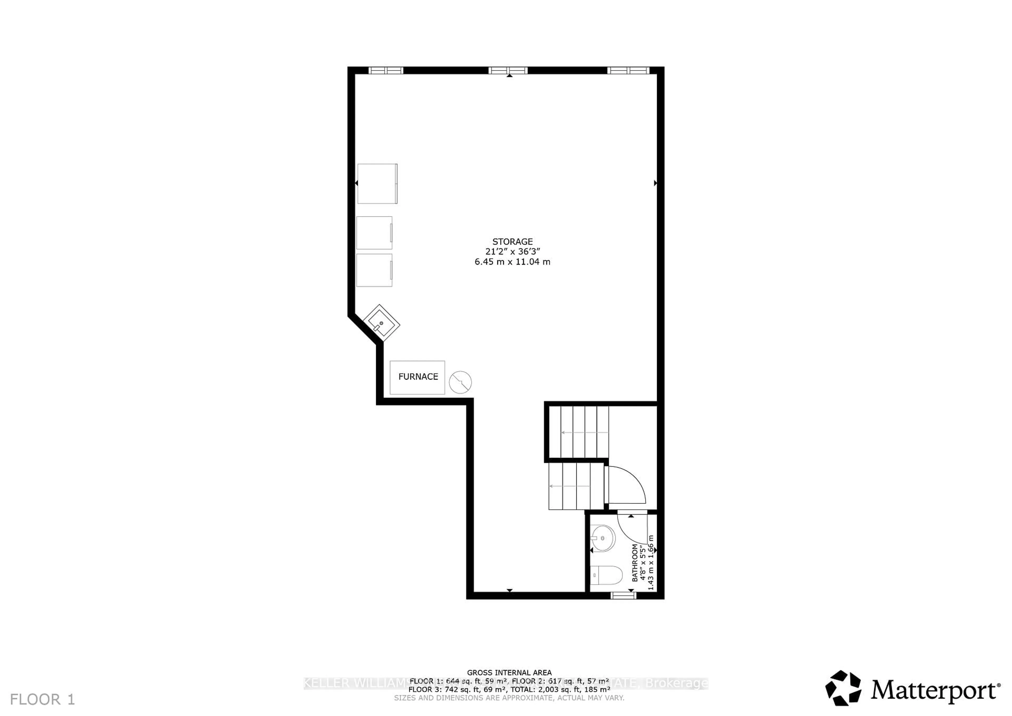 Floor plan for 29 Primeau Ave, Whitby Ontario L1M 2B7