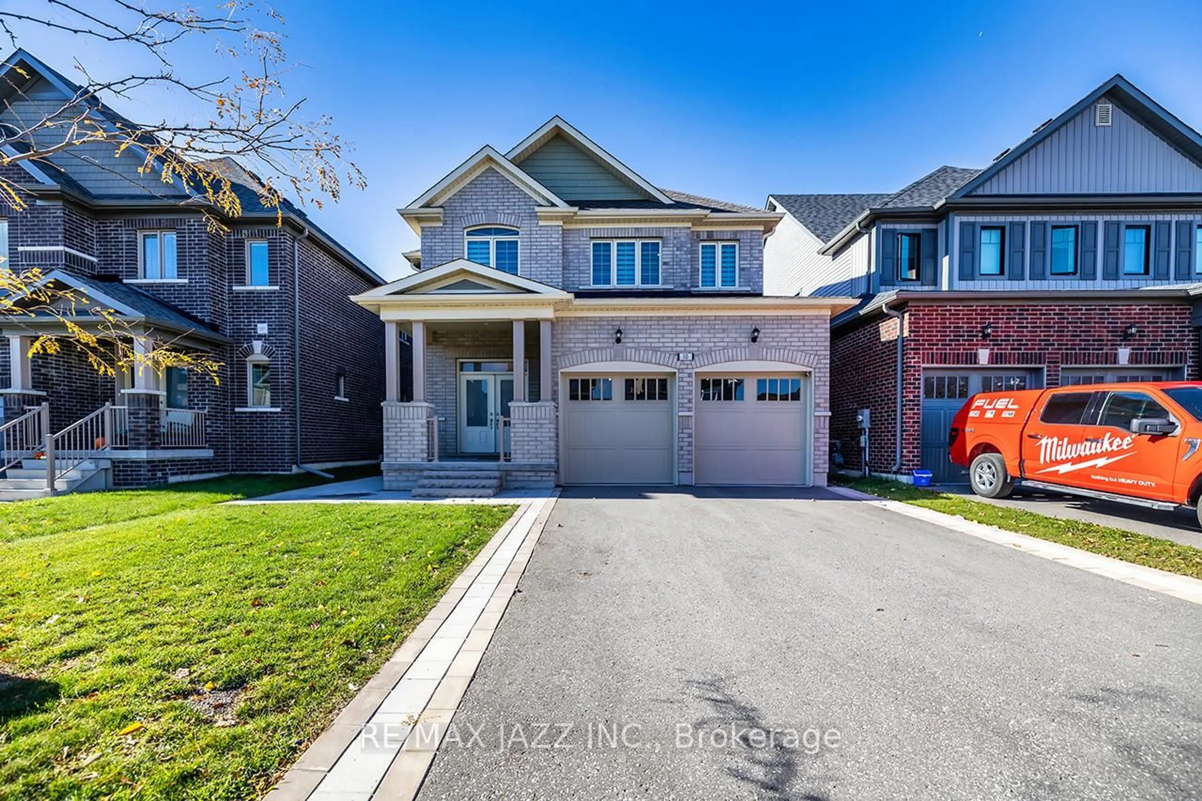 Home with brick exterior material, street for 10 Thomas Bird St, Clarington Ontario L1C 7C9