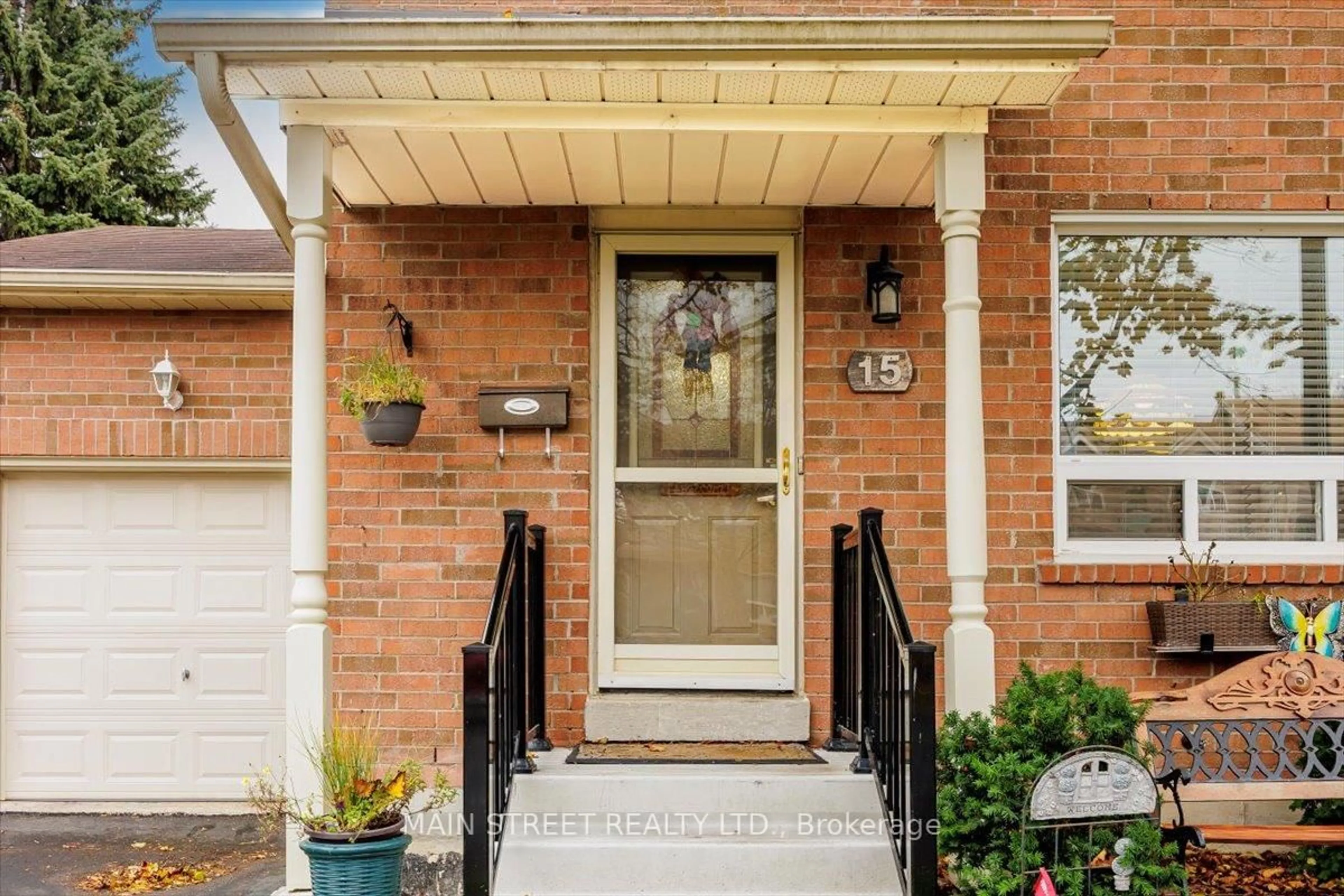 Home with brick exterior material, street for 15 1640 Nichol Avenue Ave, Whitby Ontario L1N 8P6